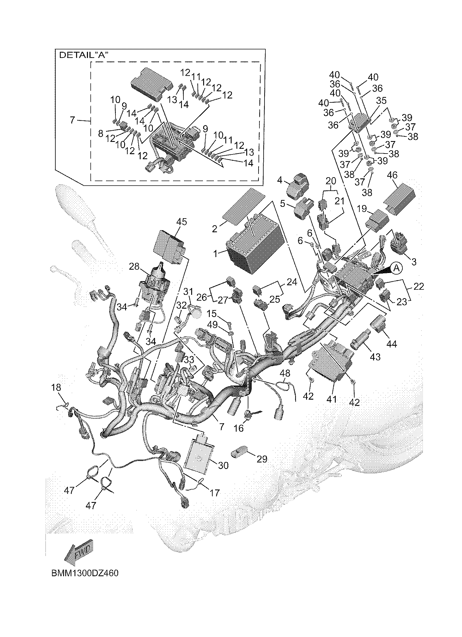 ELECTRICAL 1 Exploded diagrams