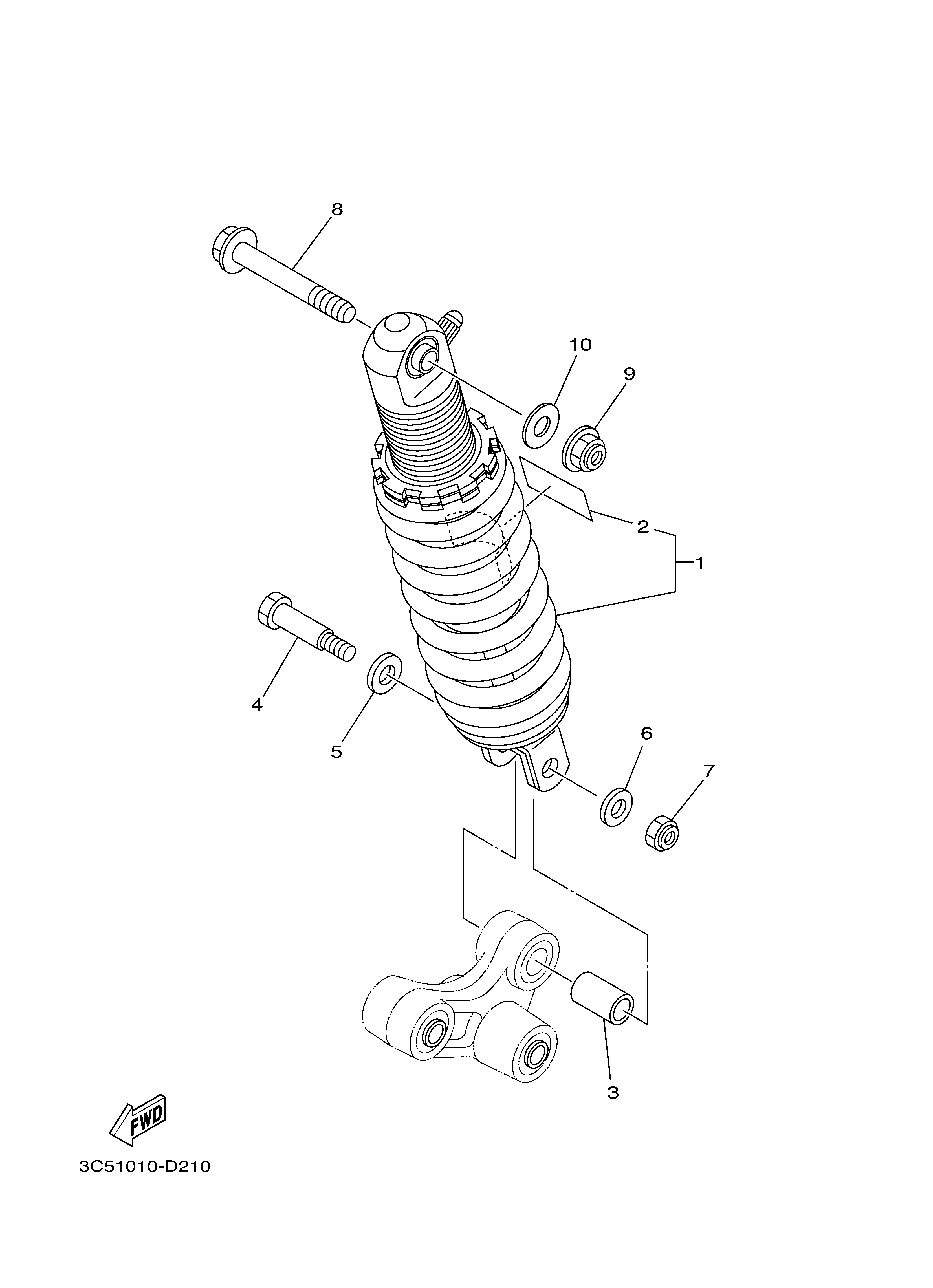 REAR SUSPENSION Despieces