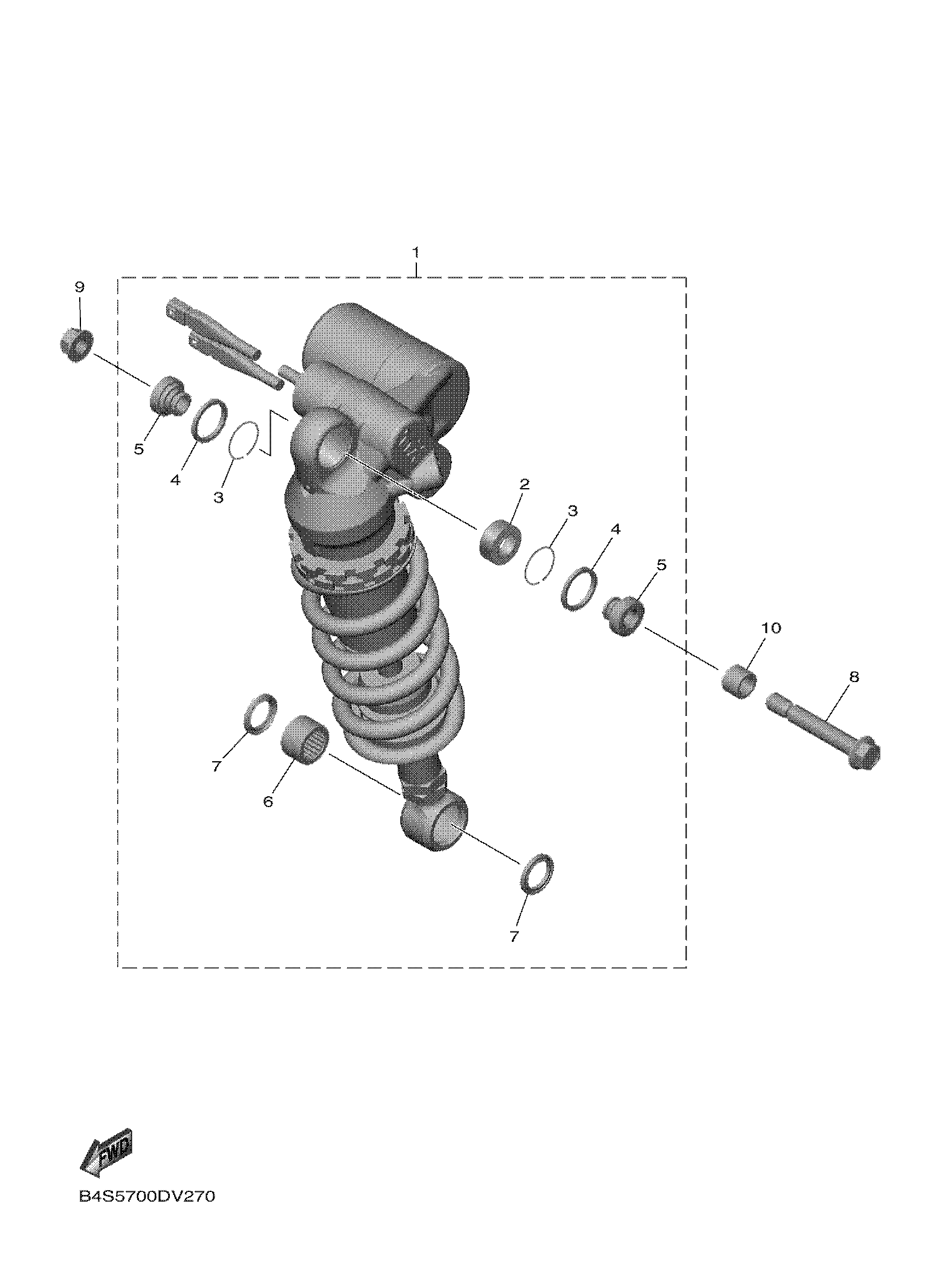 REAR SUSPENSION Vistas explodidas