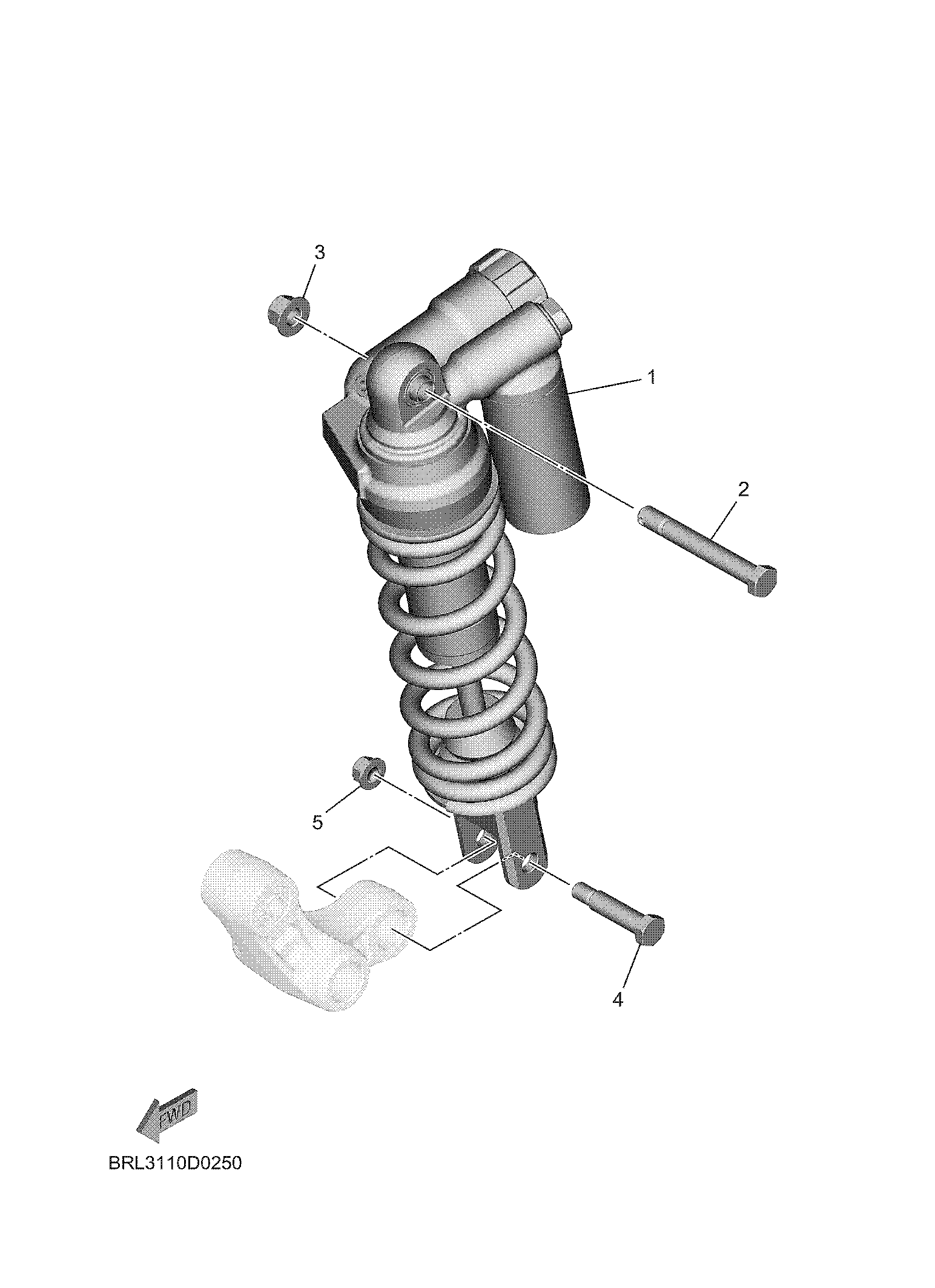 REAR SUSPENSION Vistas explodidas