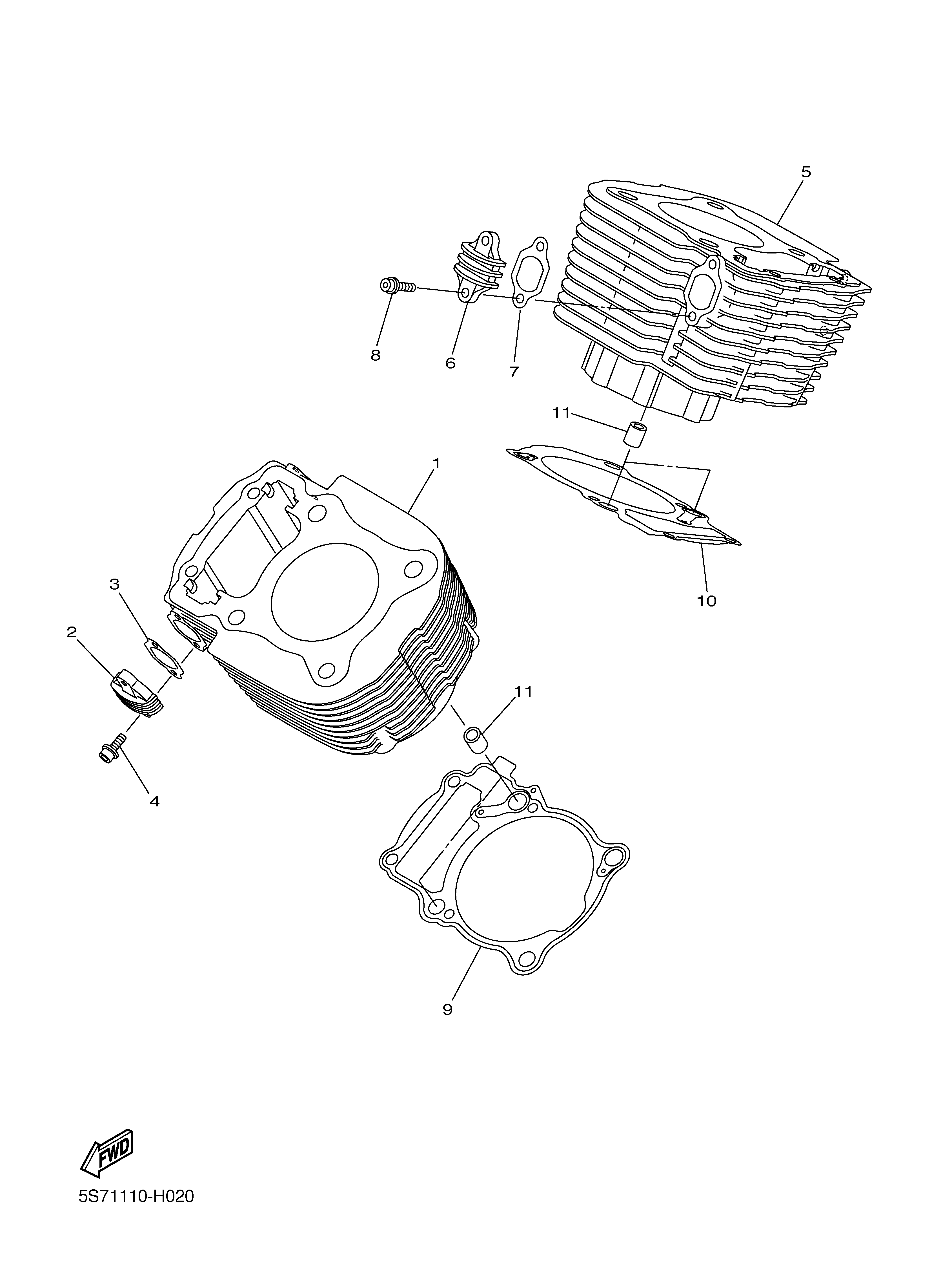 CYLINDER 爆炸图