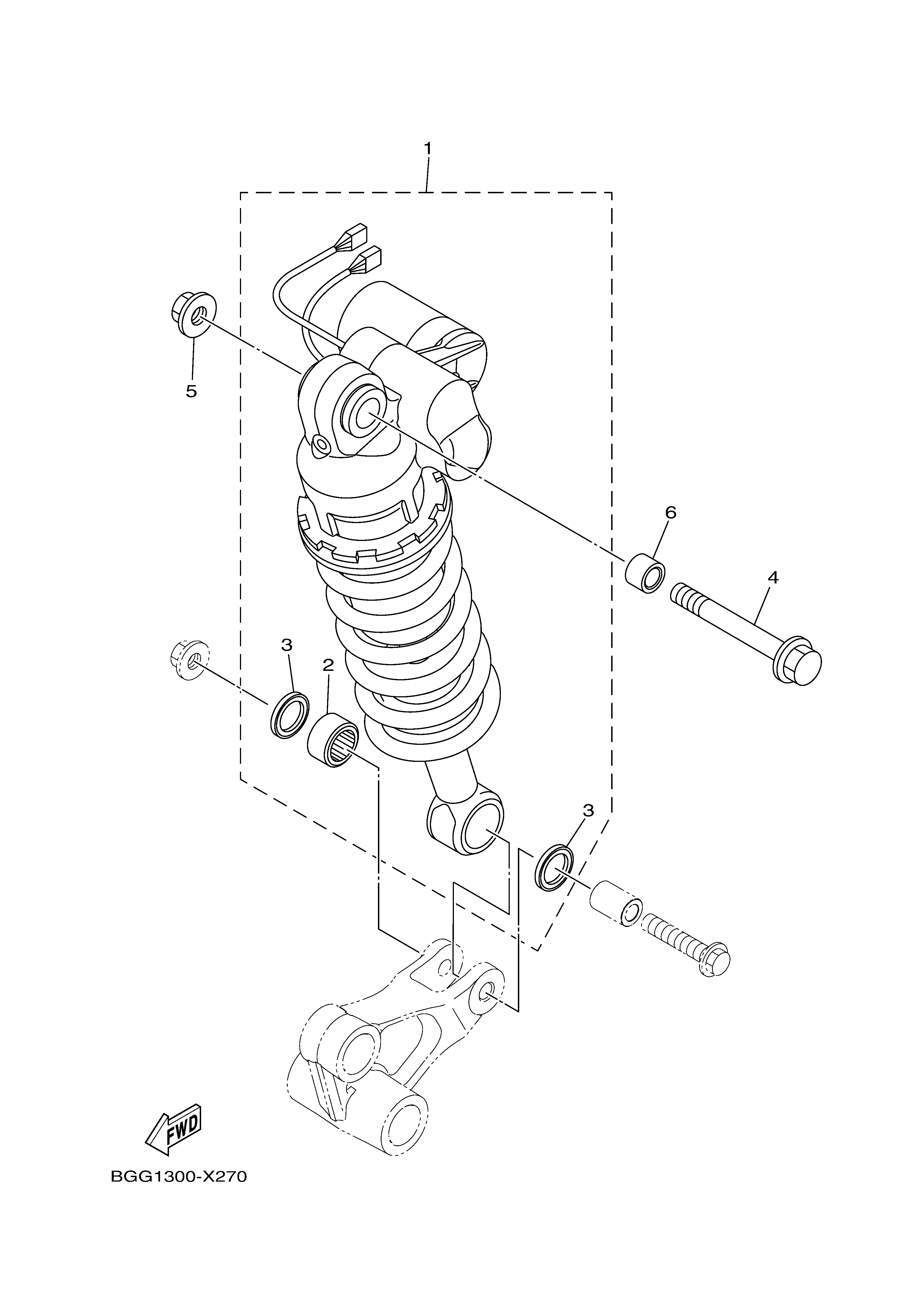 REAR SUSPENSION ภาพแยกชิ้นส่วน