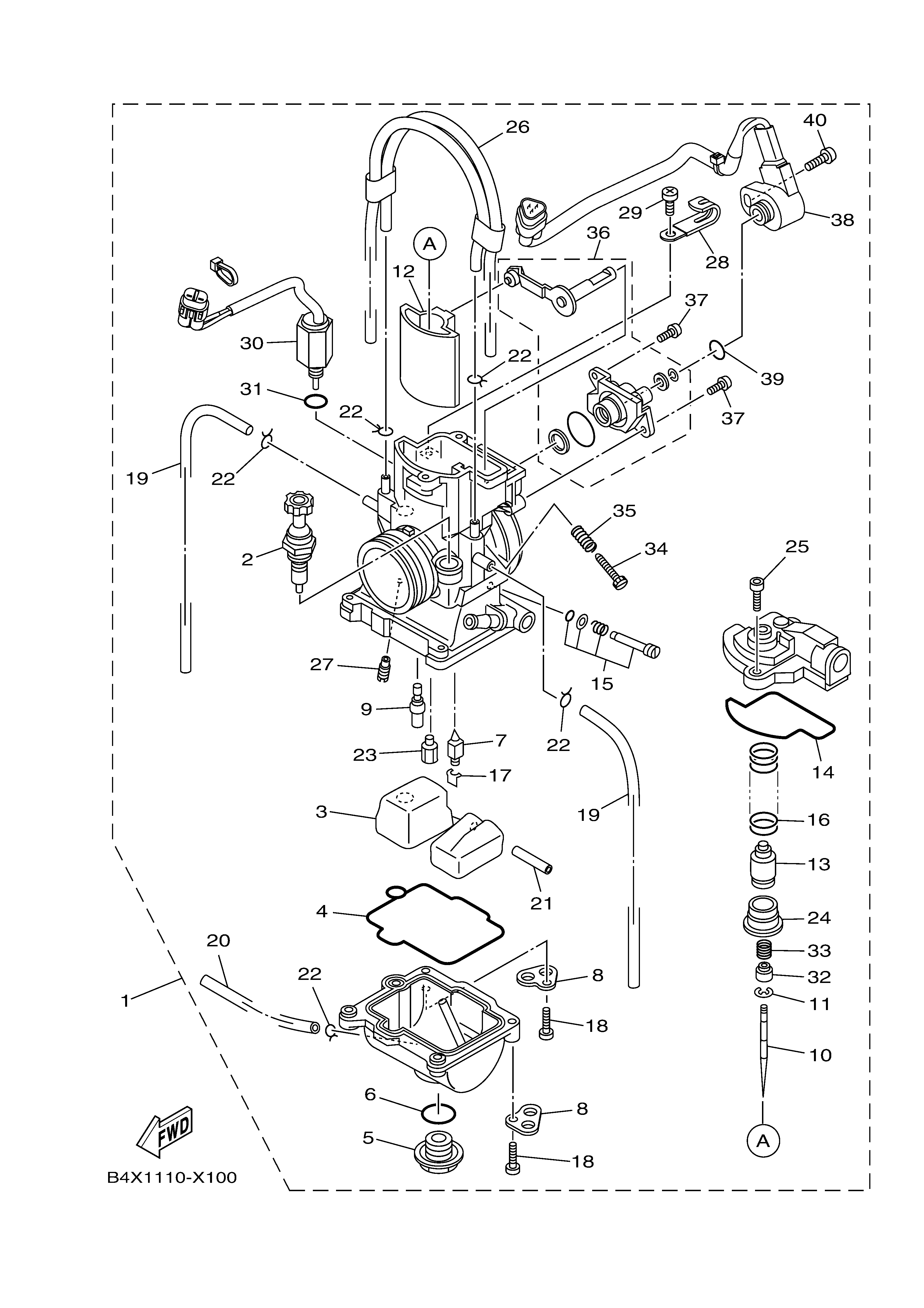 CARBURETOR Despieces
