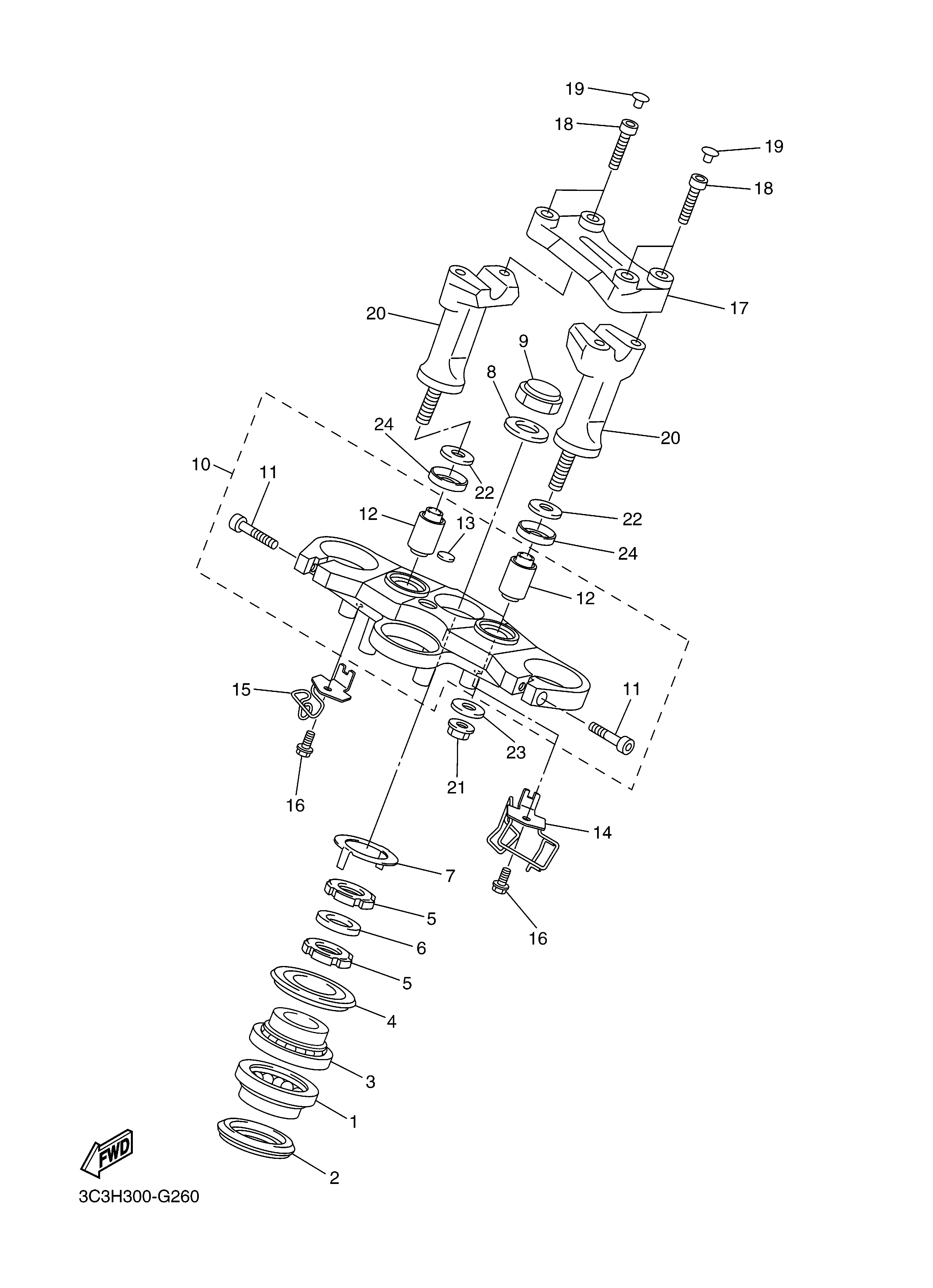 STEERING Despieces