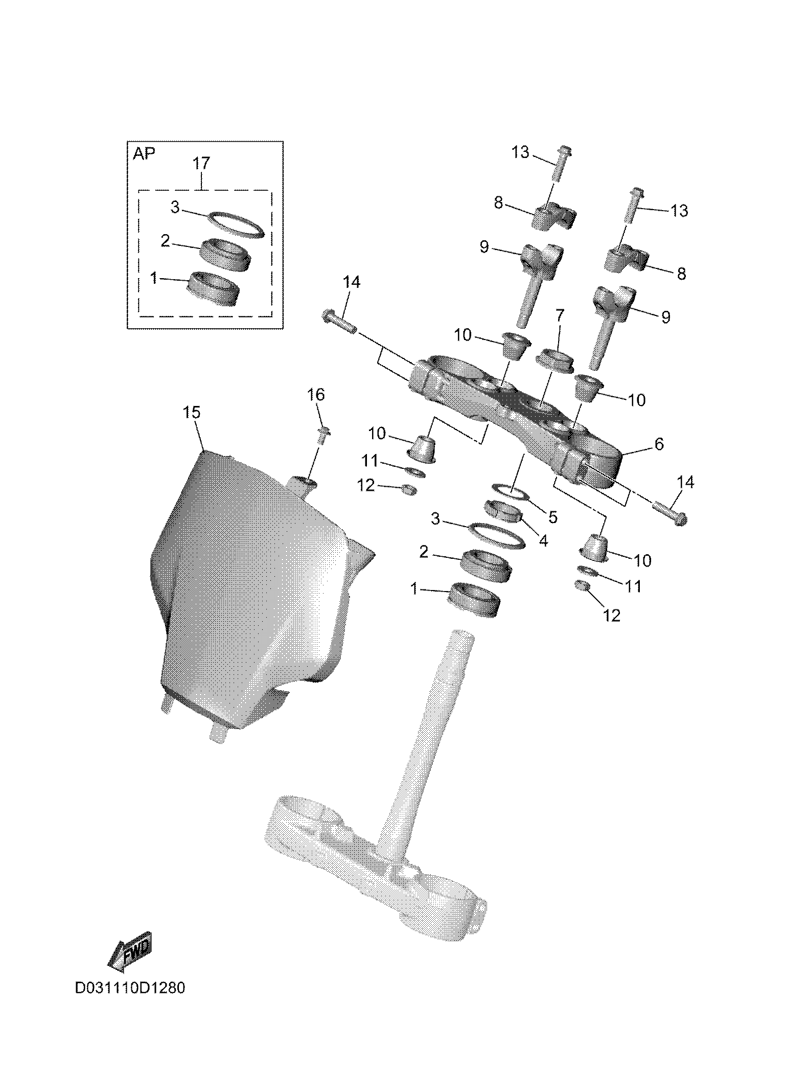 STEERING ภาพแยกชิ้นส่วน