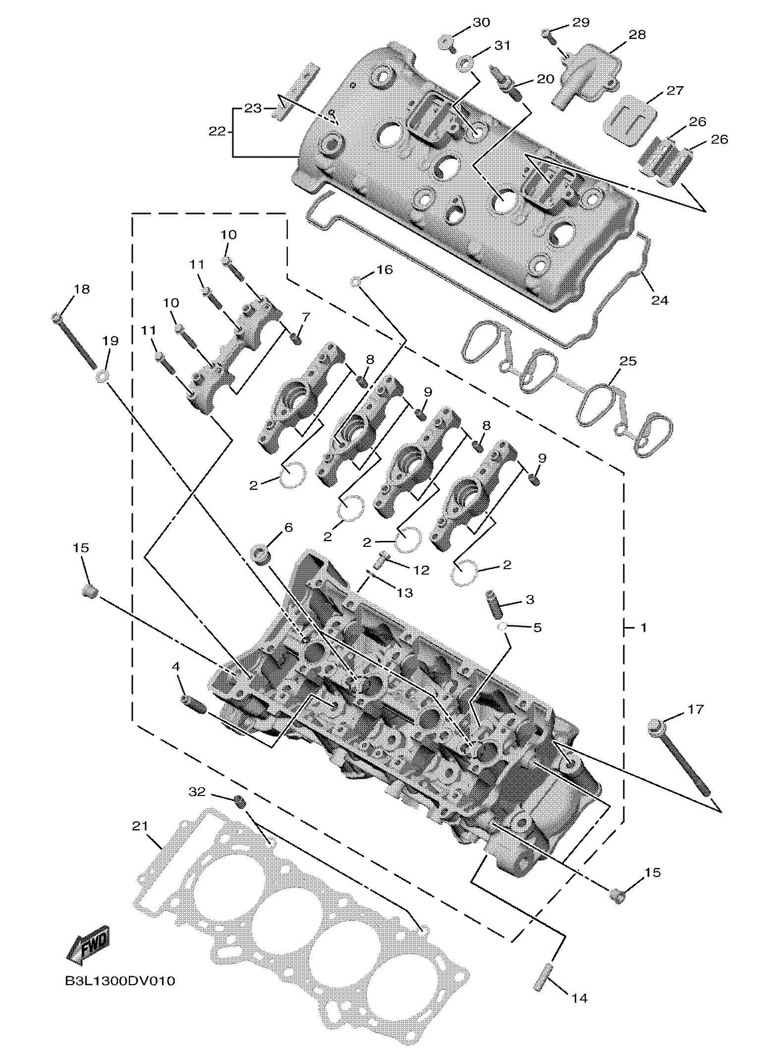 CYLINDER HEAD Despieces