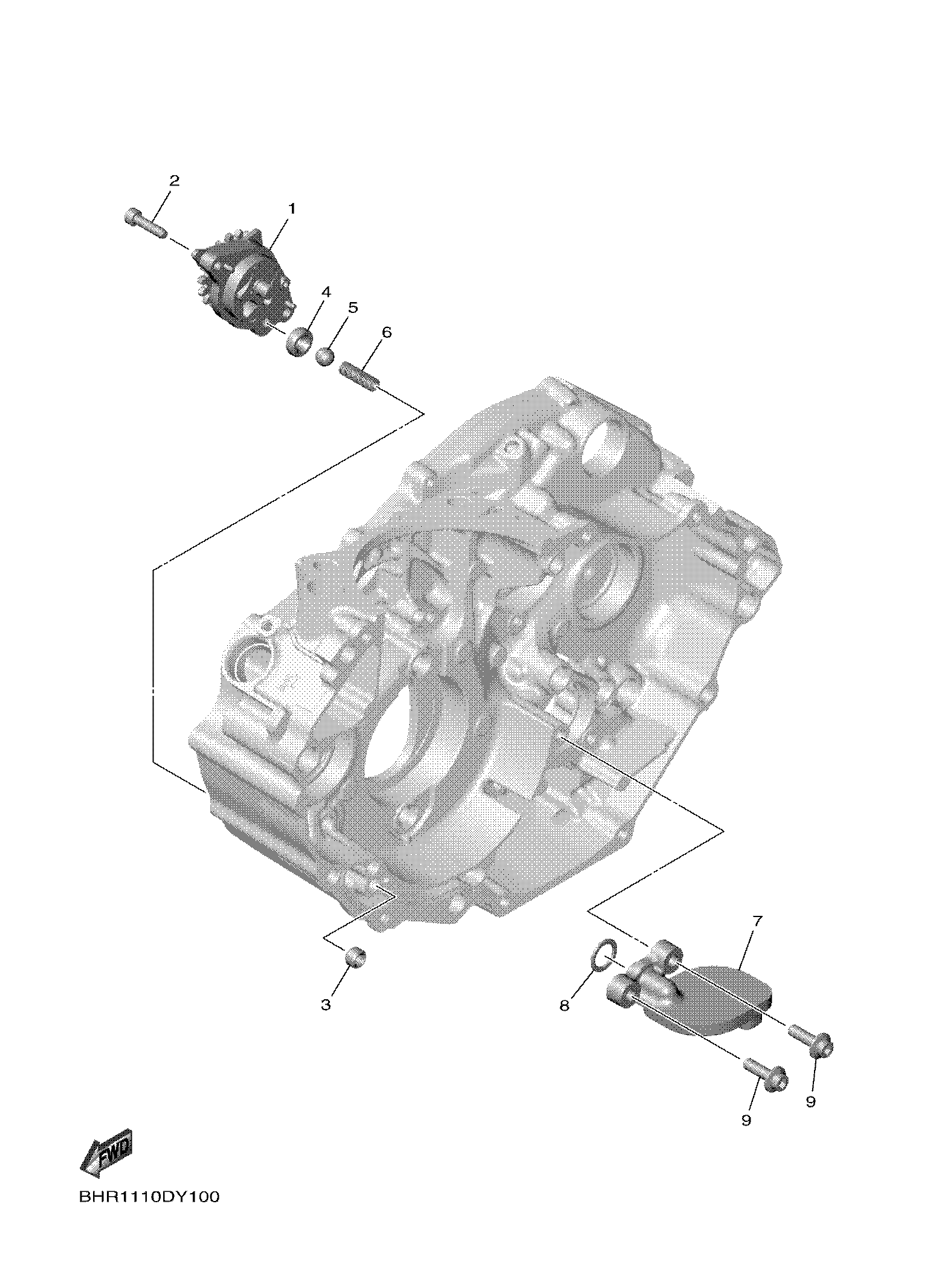 OIL PUMP Exploded diagrams