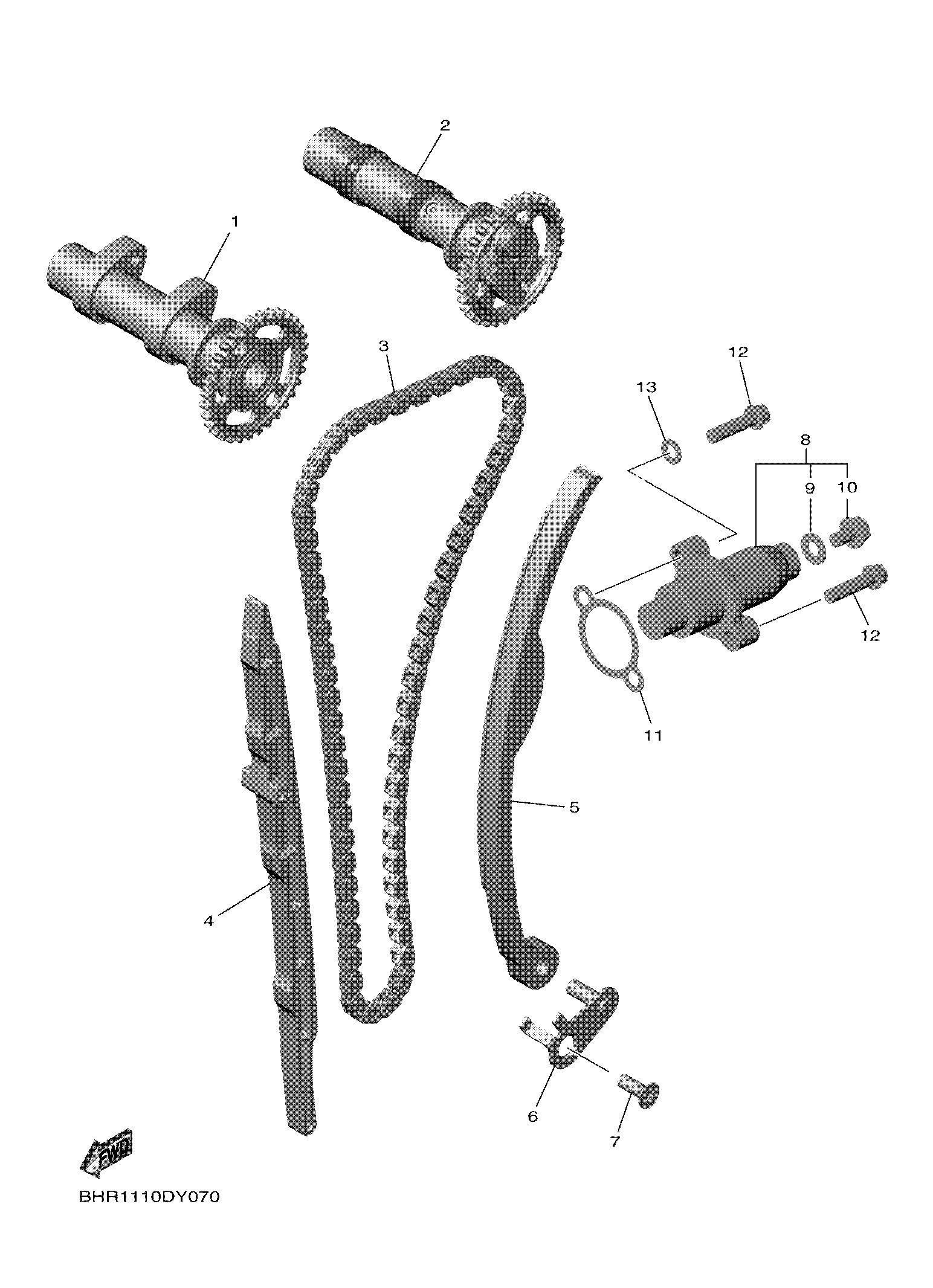 CAMSHAFT & CHAIN Despieces