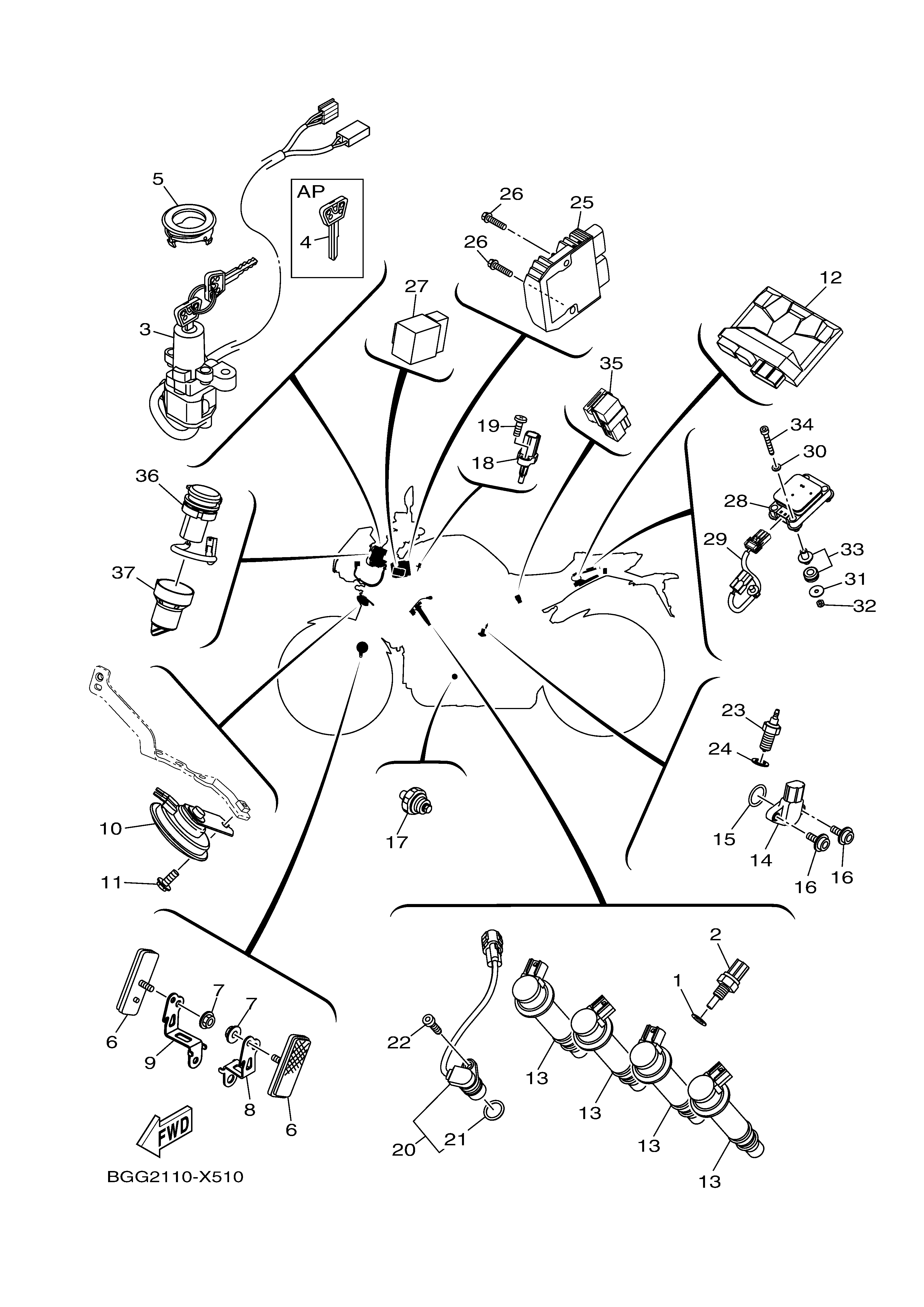 ELECTRICAL 1 Despieces