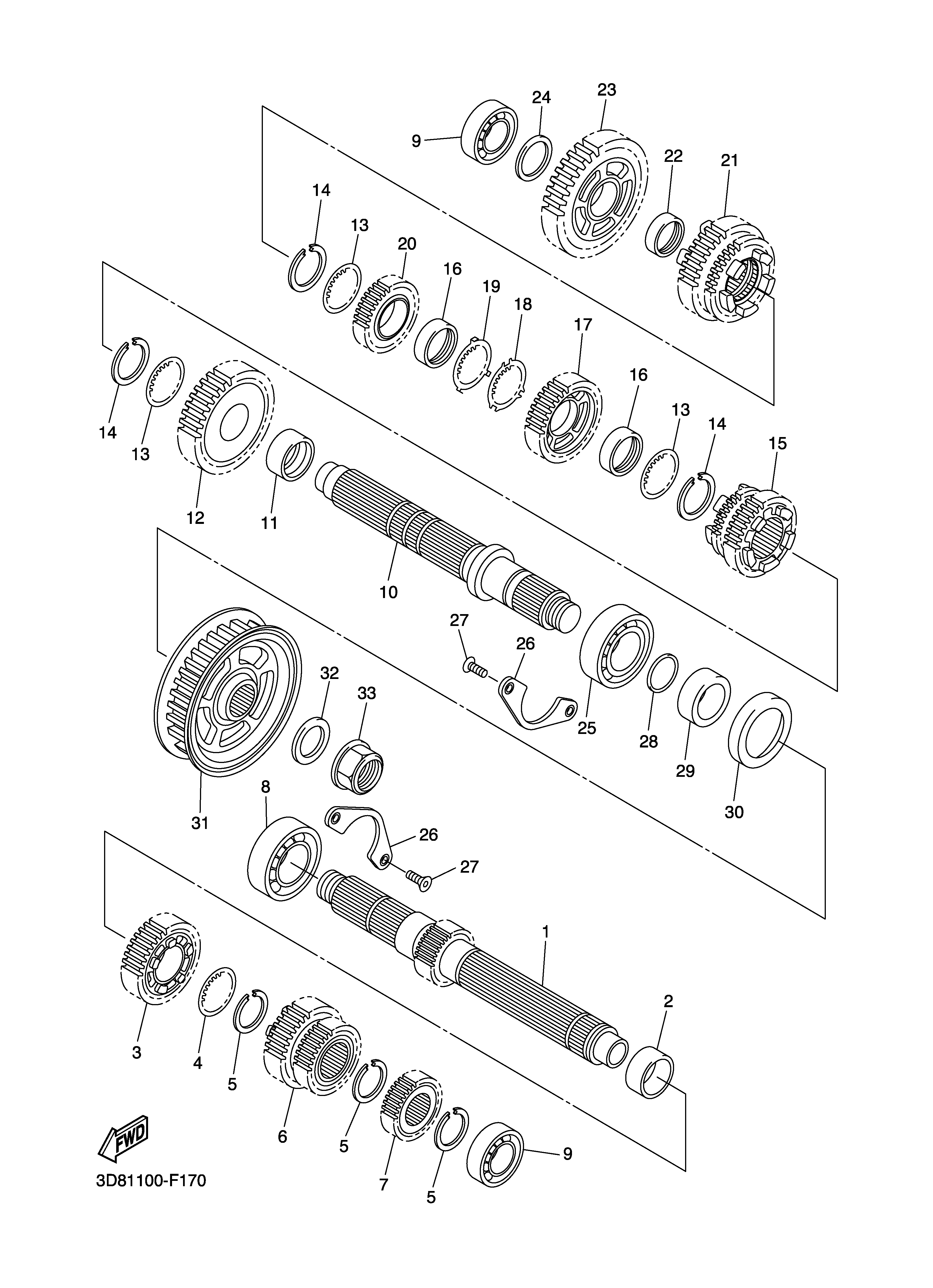 TRANSMISSION Despieces