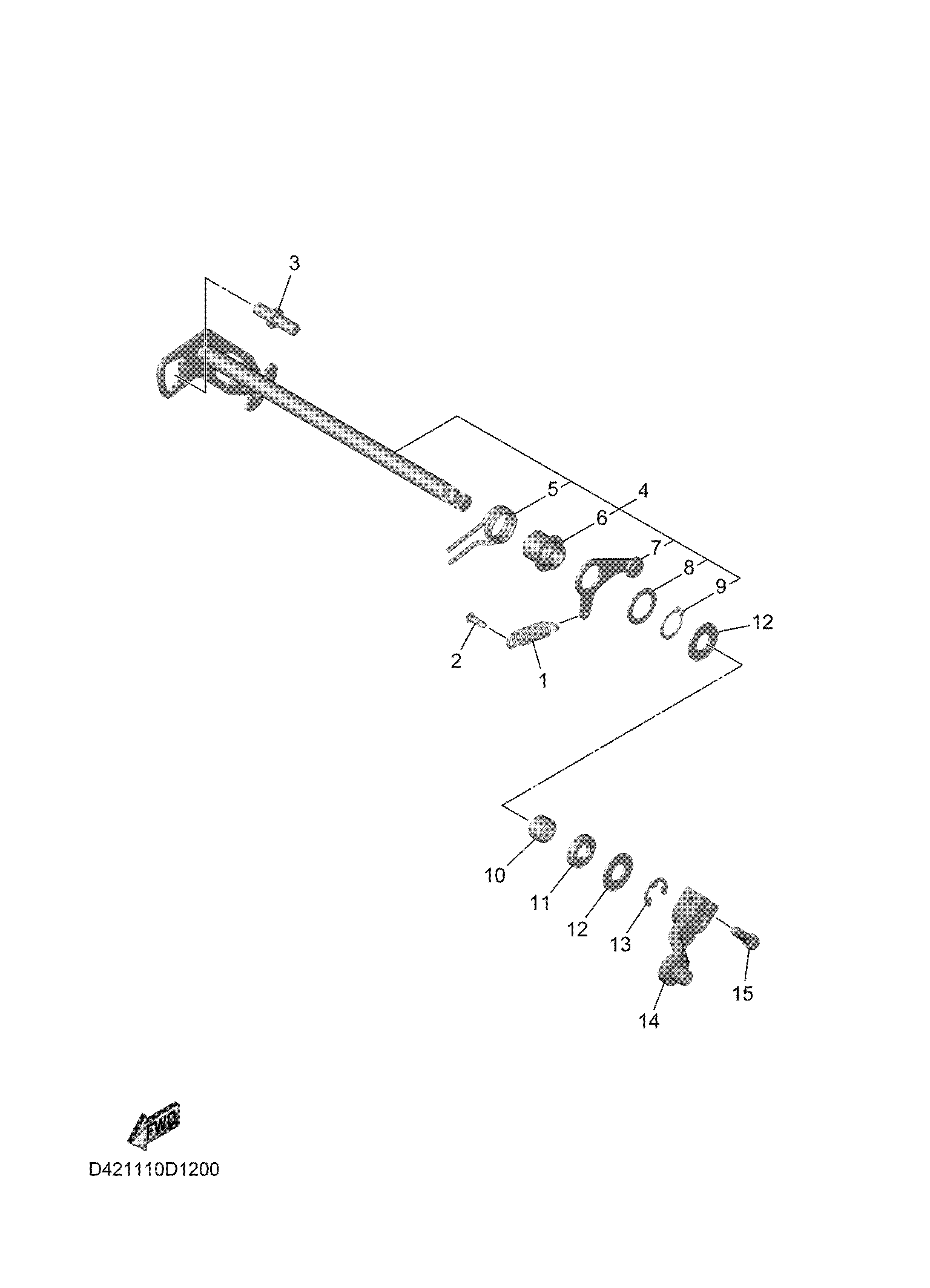 SHIFT SHAFT Despieces