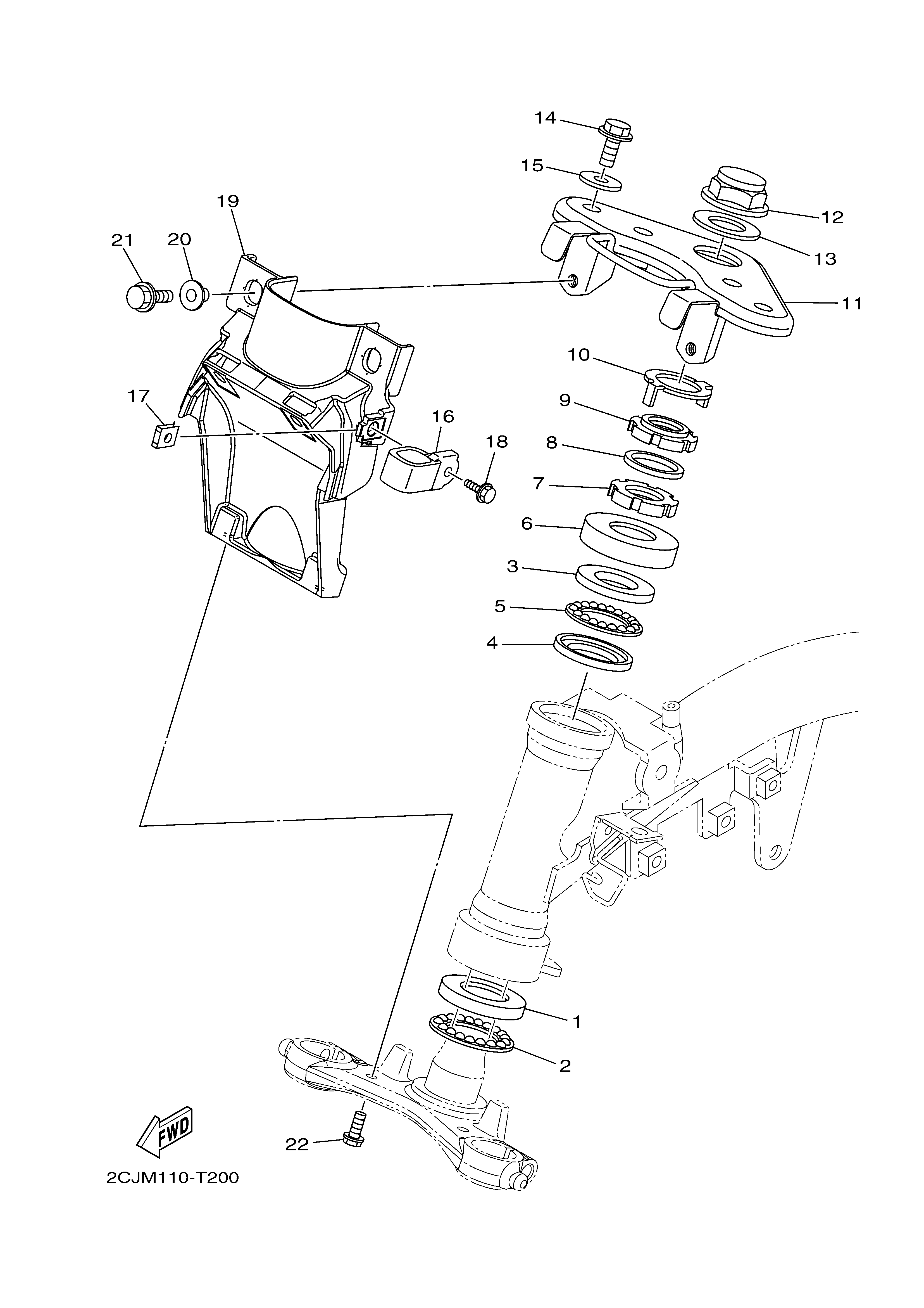 STEERING ภาพแยกชิ้นส่วน