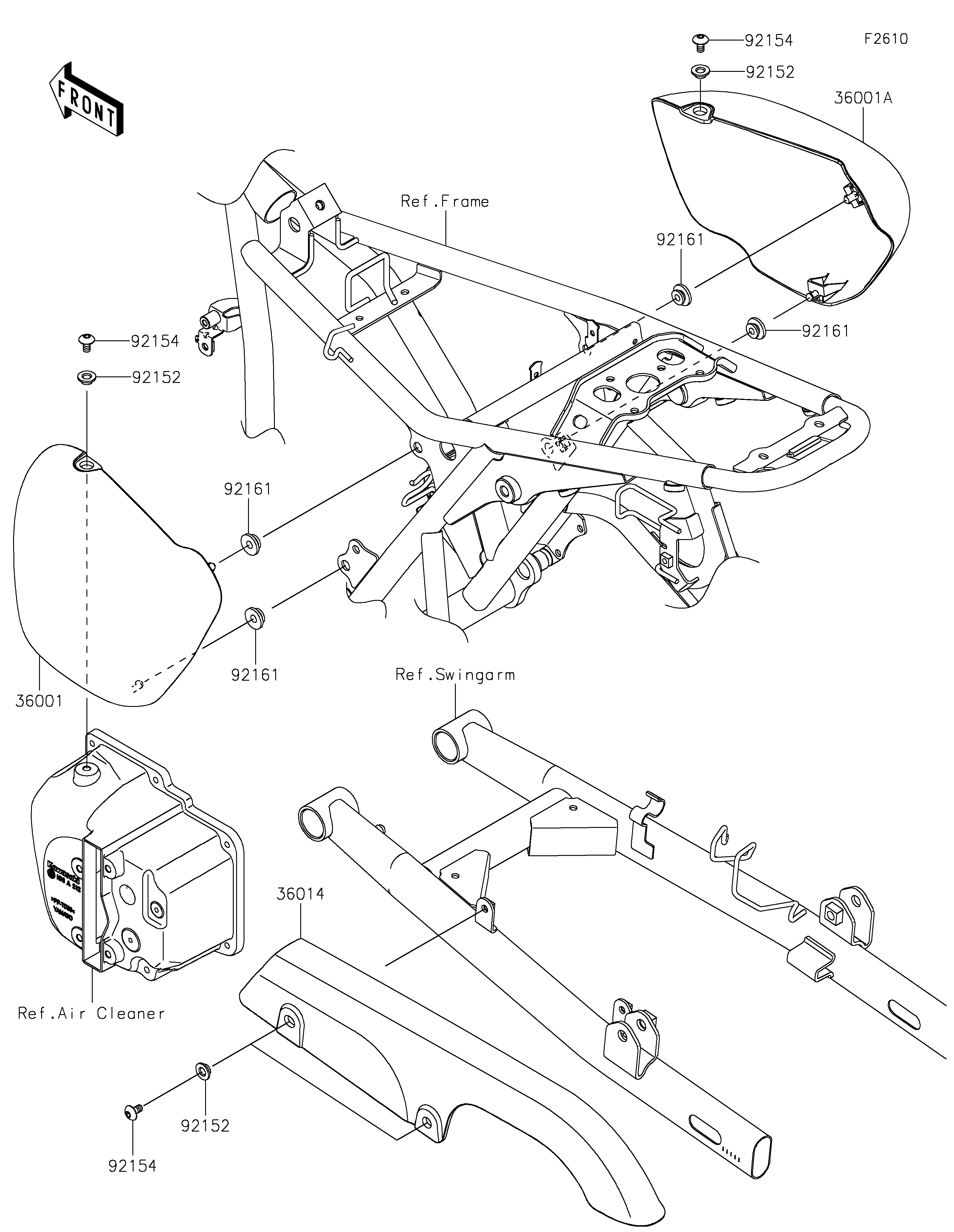Side Covers/Chain Cover ภาพแยกชิ้นส่วน