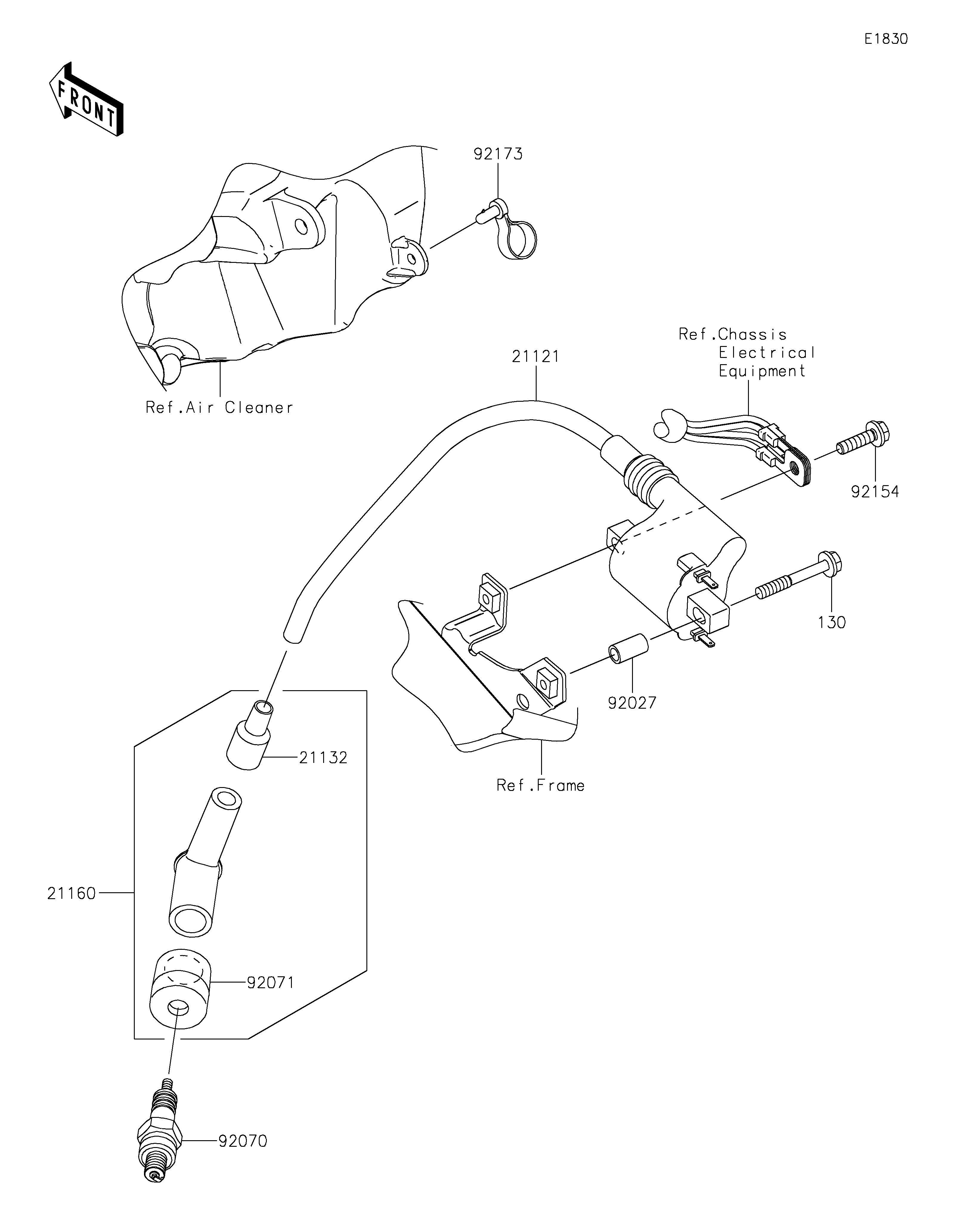 Ignition System Diagram terurai