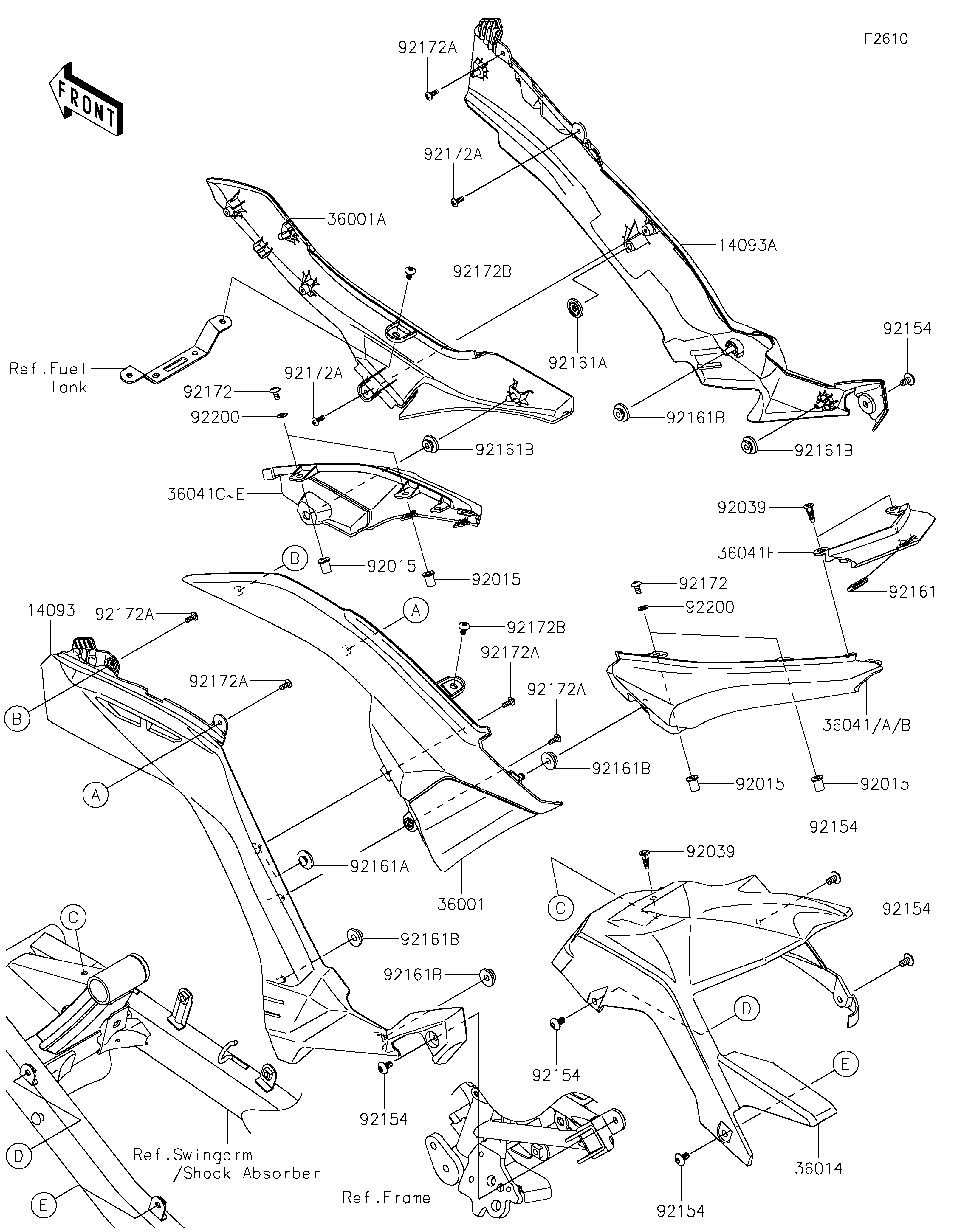 Side Covers/Chain Cover Despieces