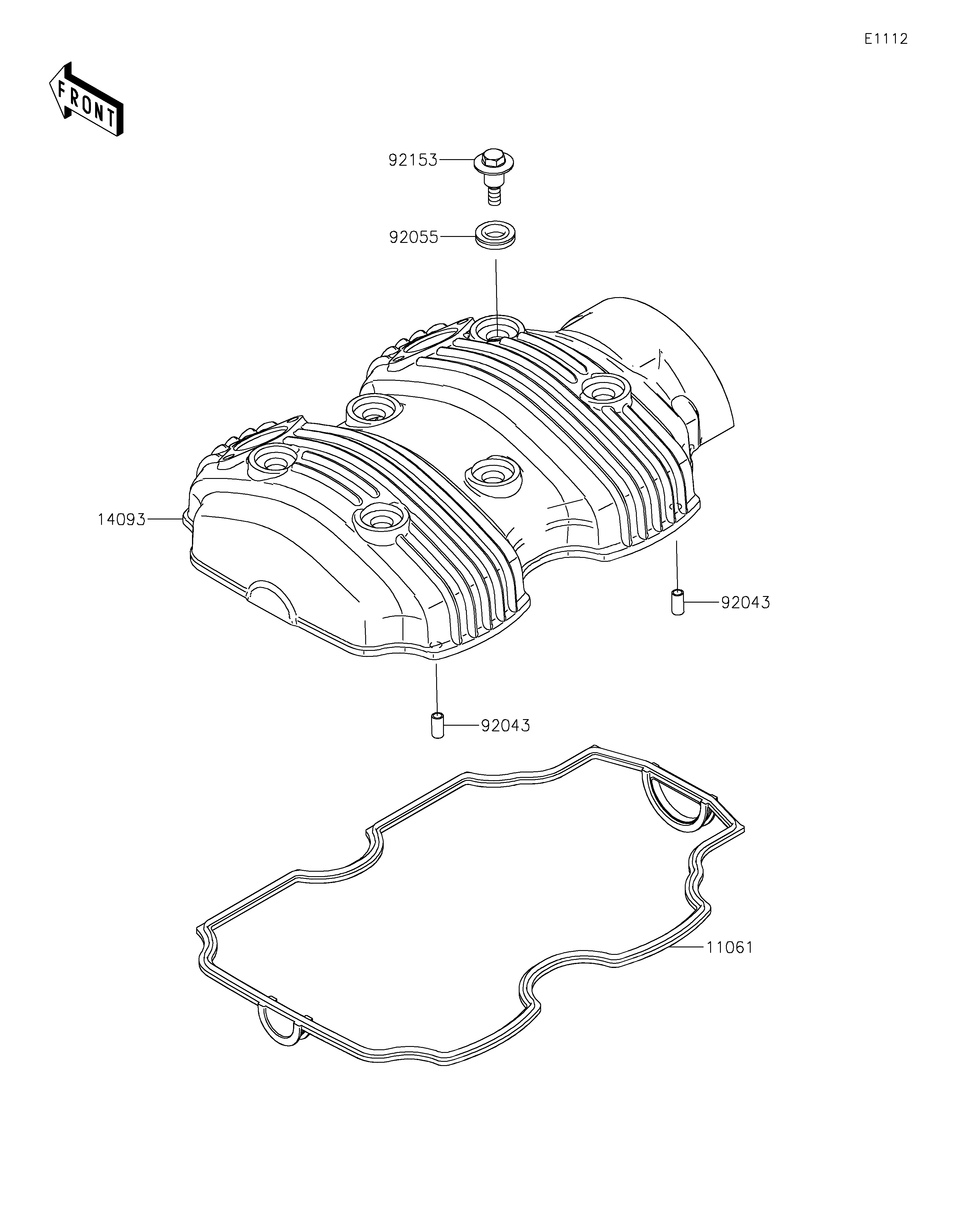 Cylinder Head Cover 爆炸图