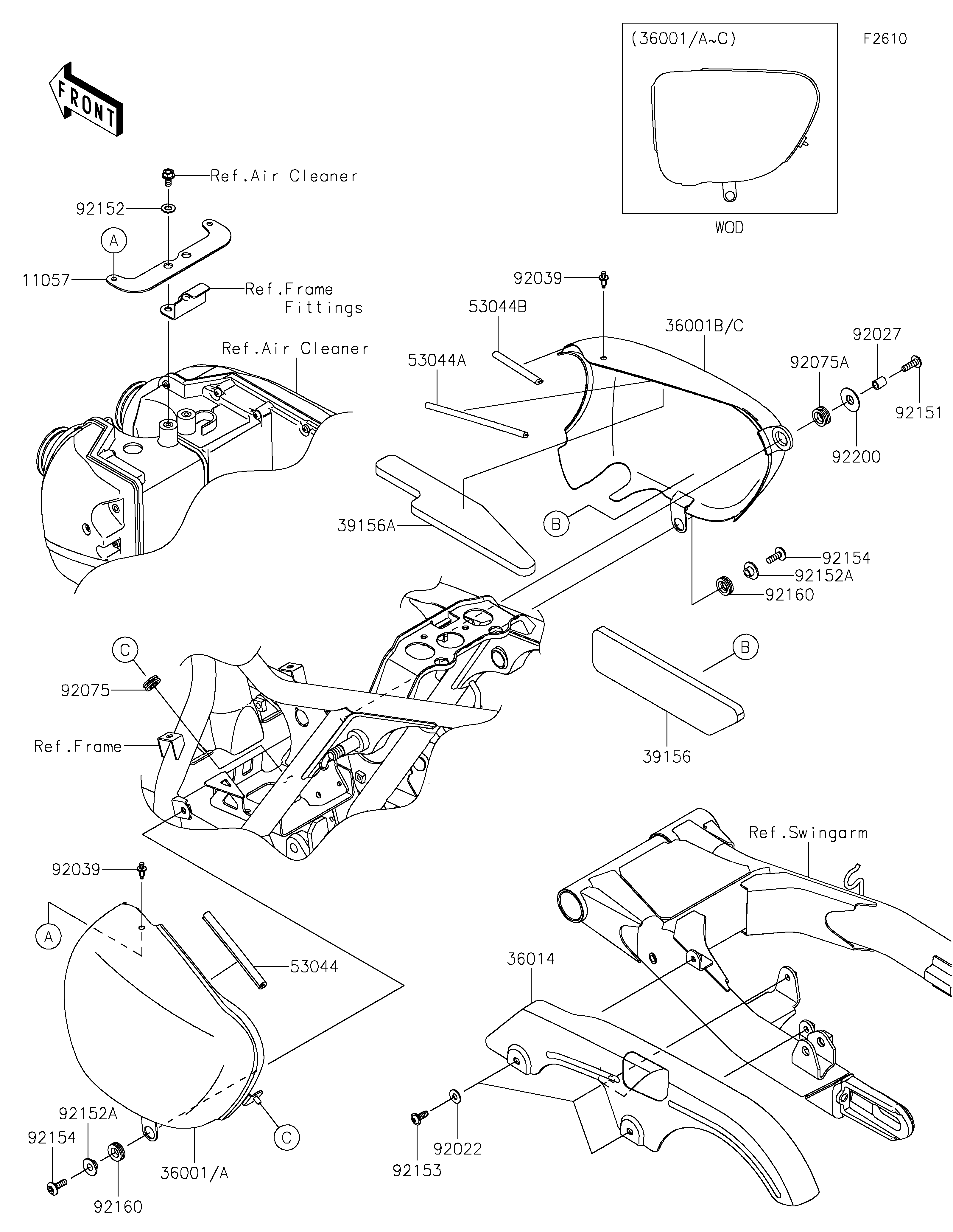 Side Covers/Chain Cover Despieces