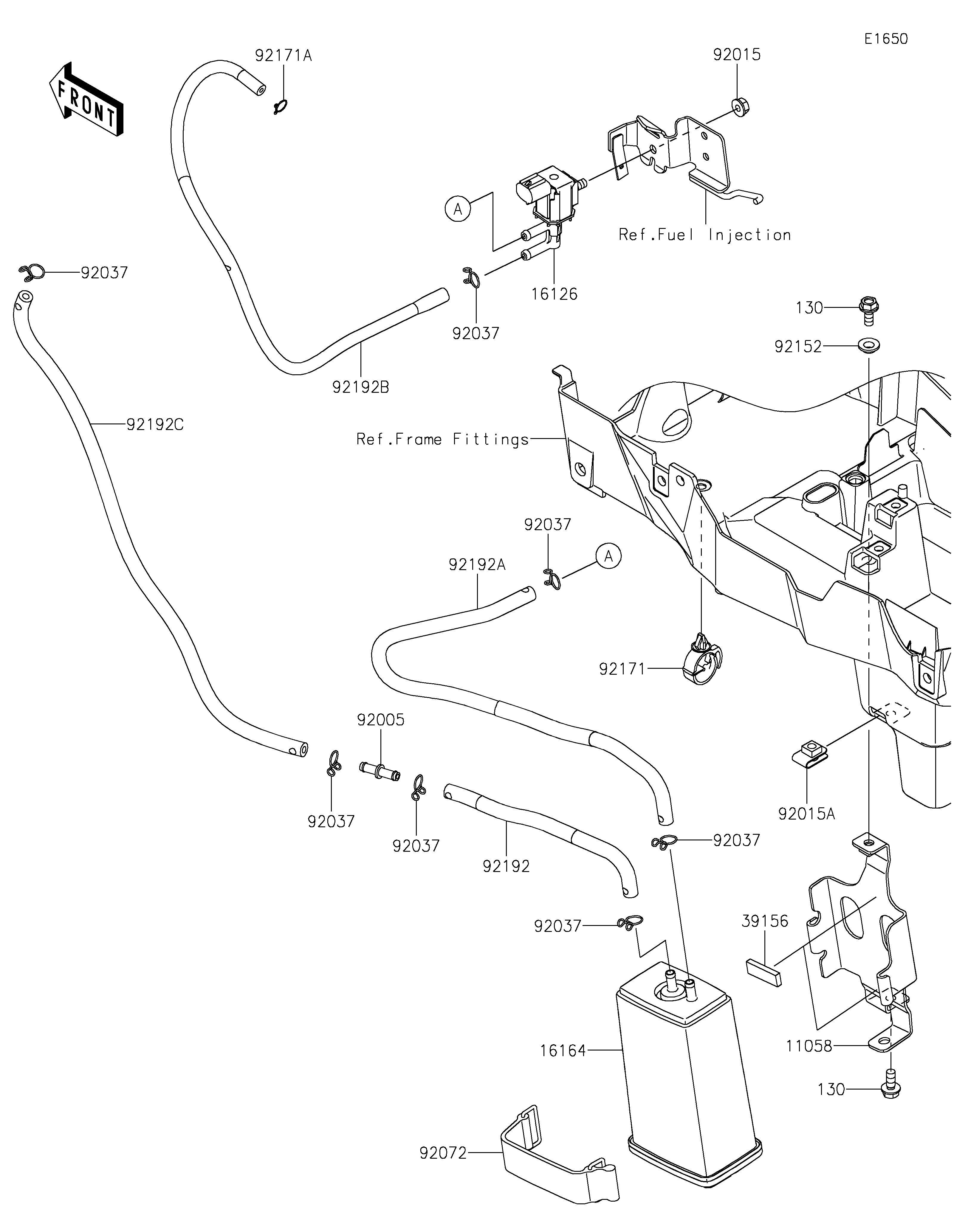 Fuel Evaporative System(CA) Despieces