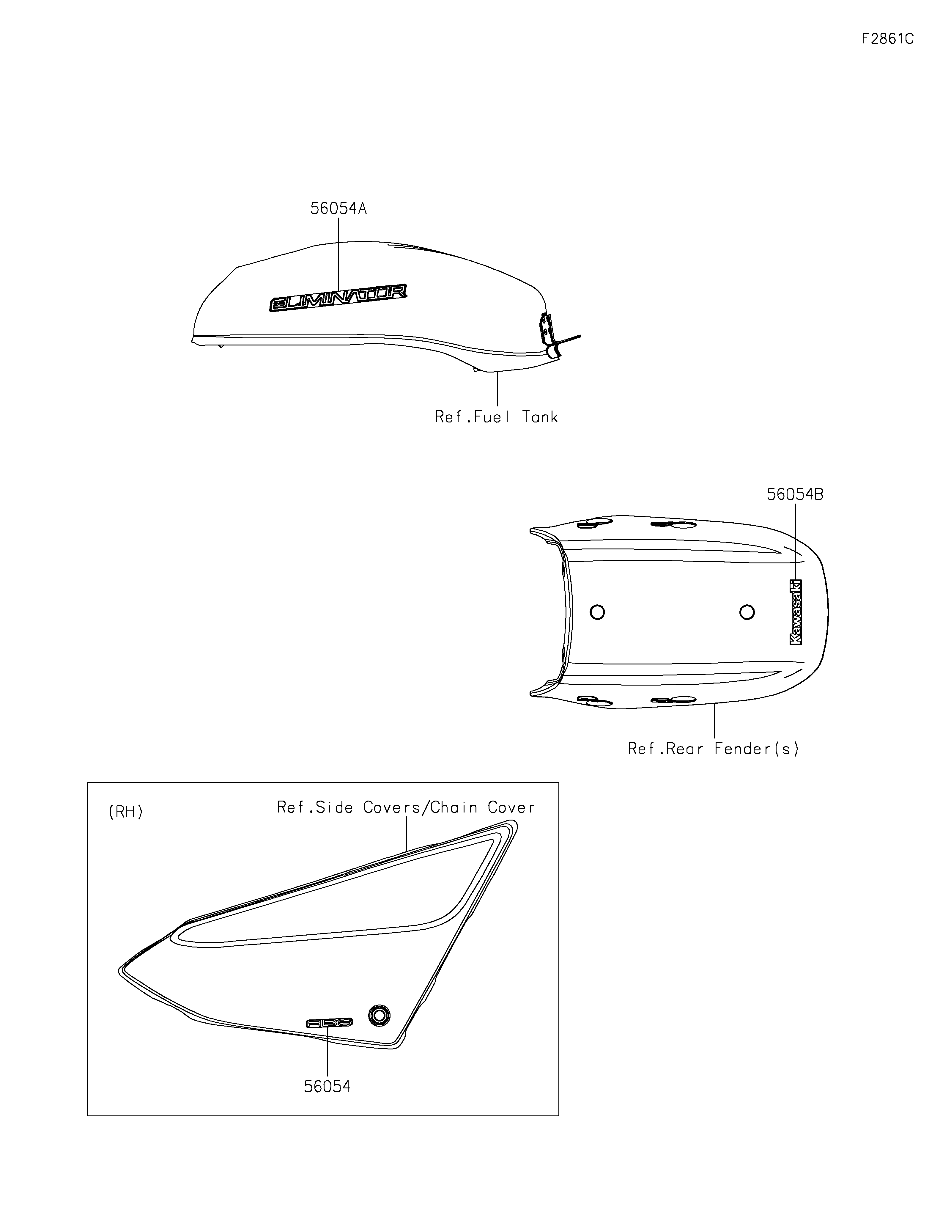 Decals(Black)(ASFNN/ASFNL) ภาพแยกชิ้นส่วน