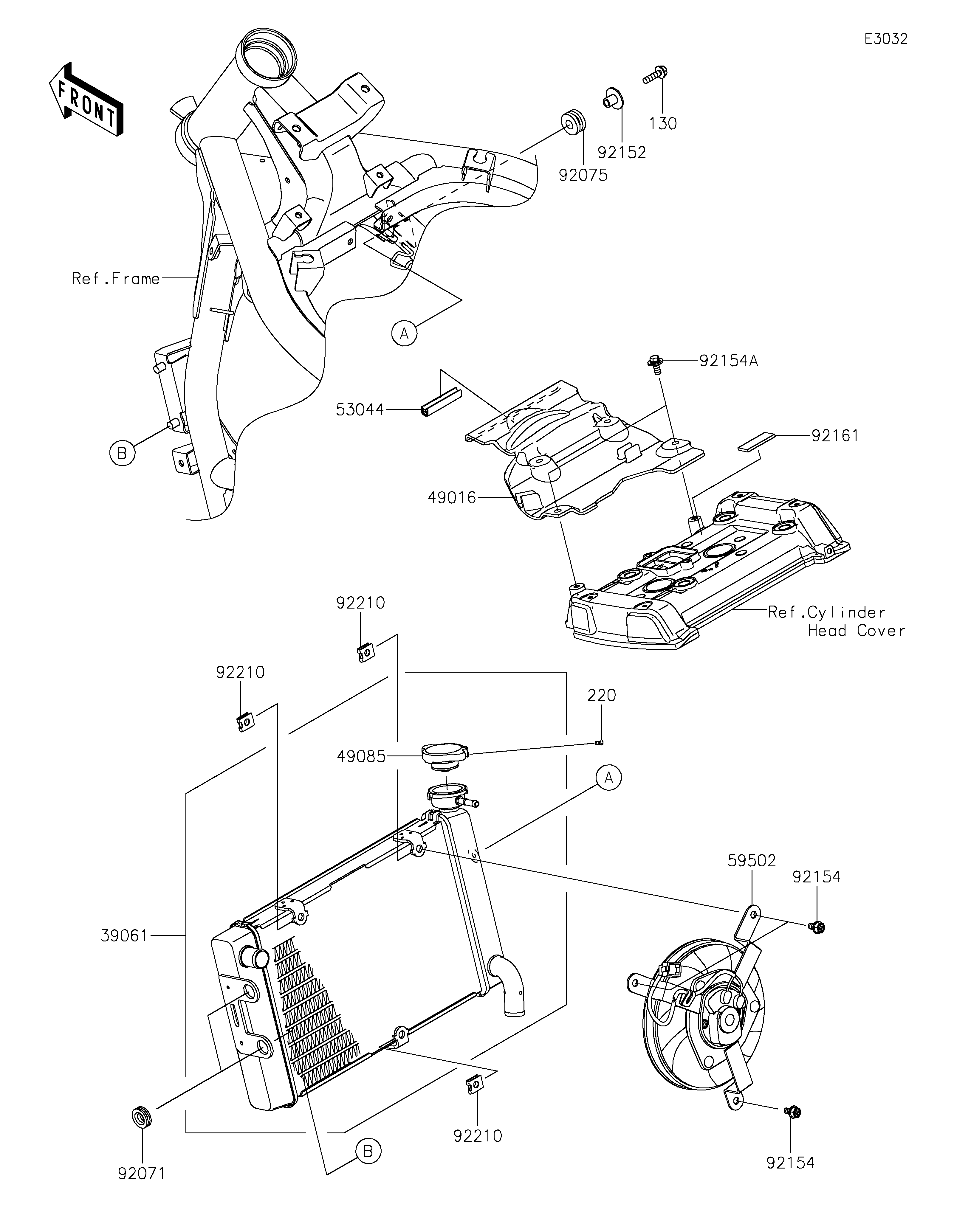 Radiator Diagram terurai