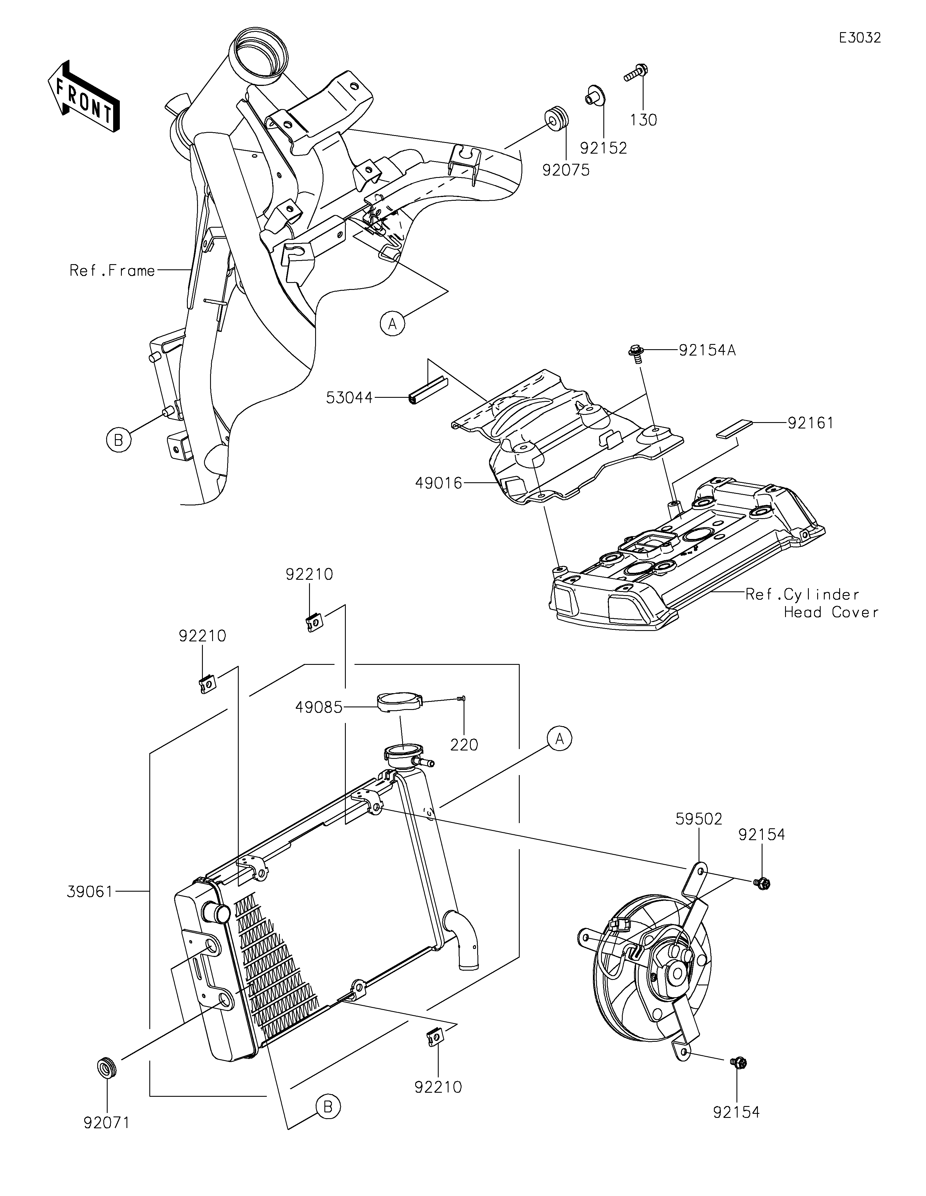 Radiator Diagram terurai