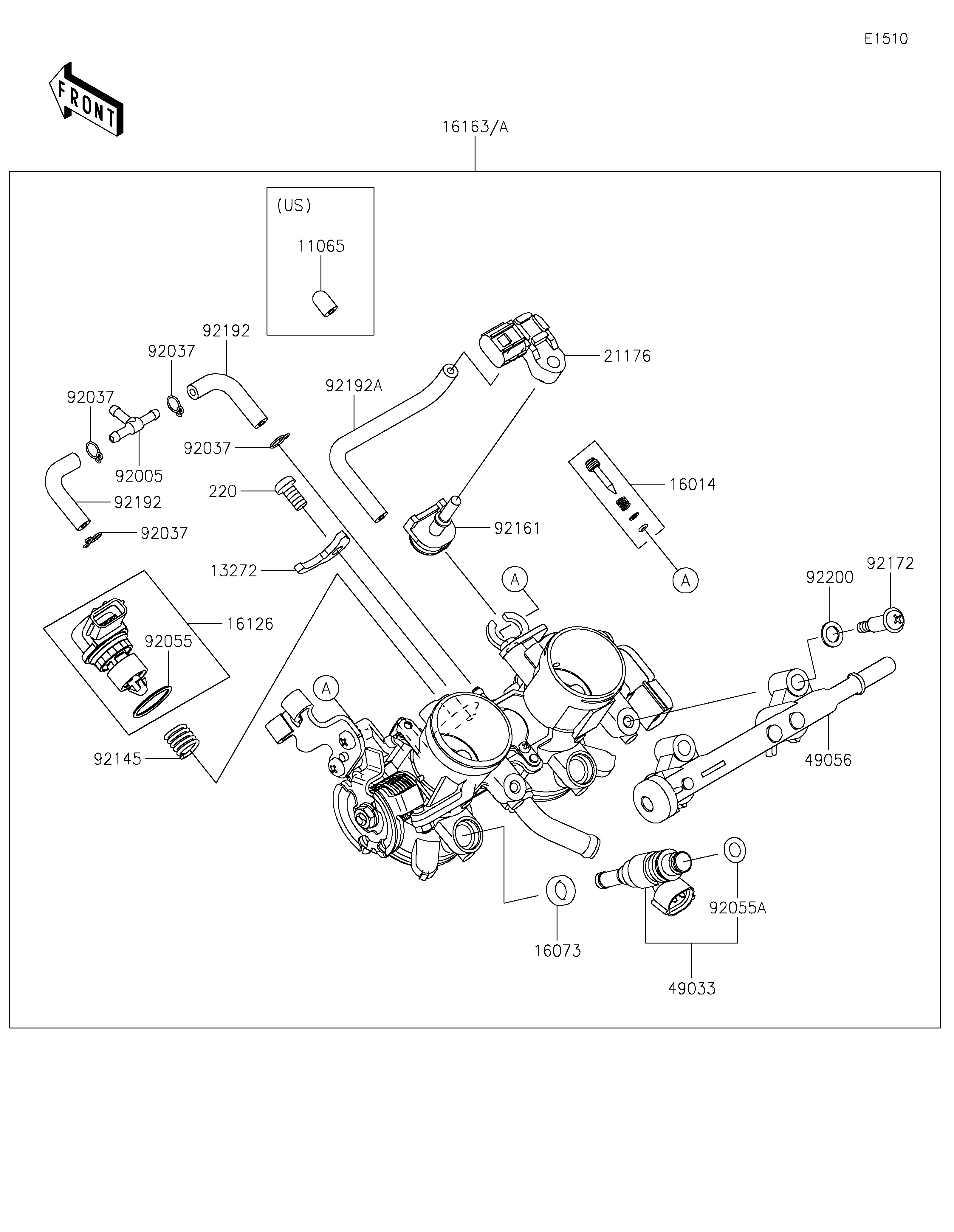 Throttle Despieces