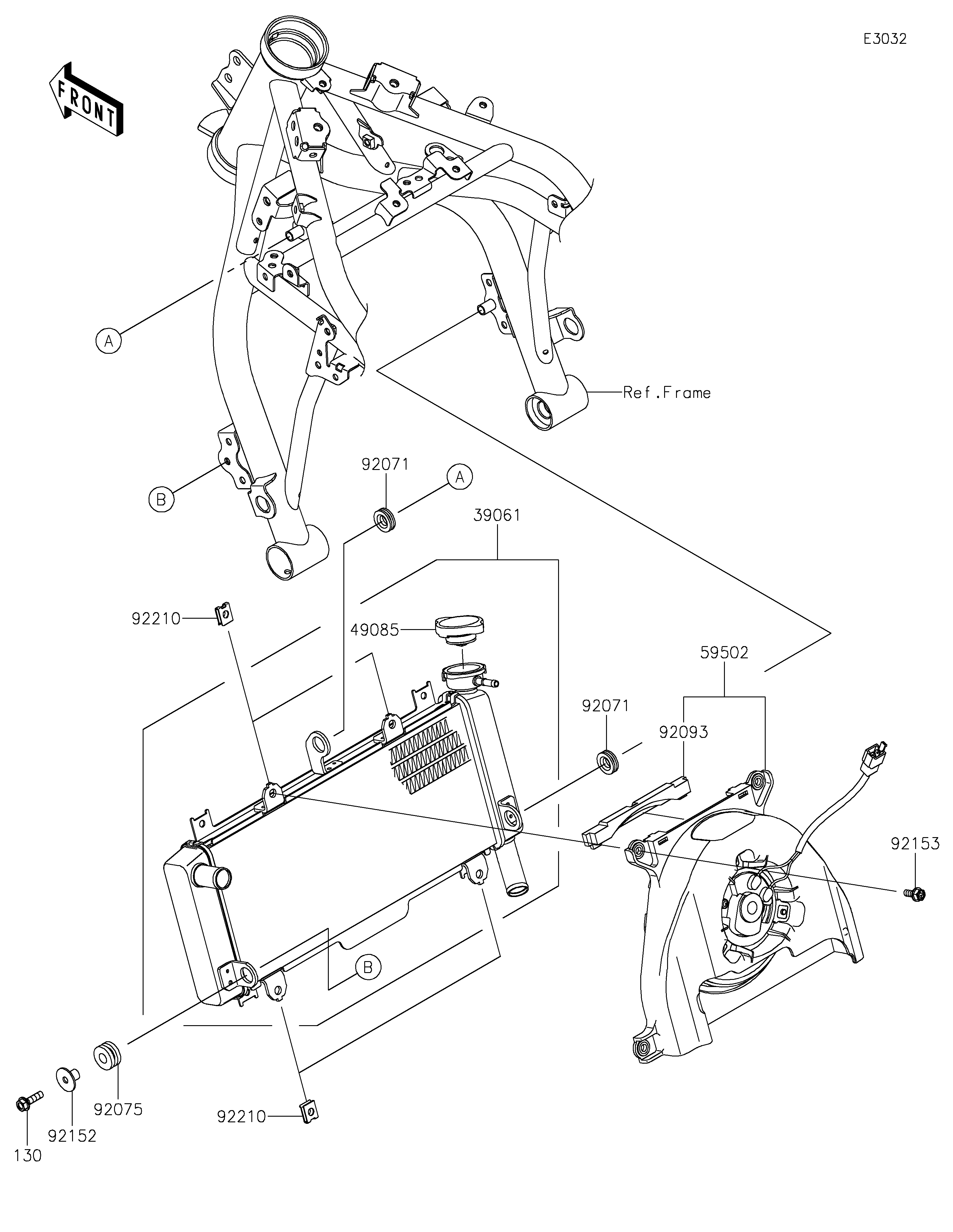 Radiator Exploded diagrams
