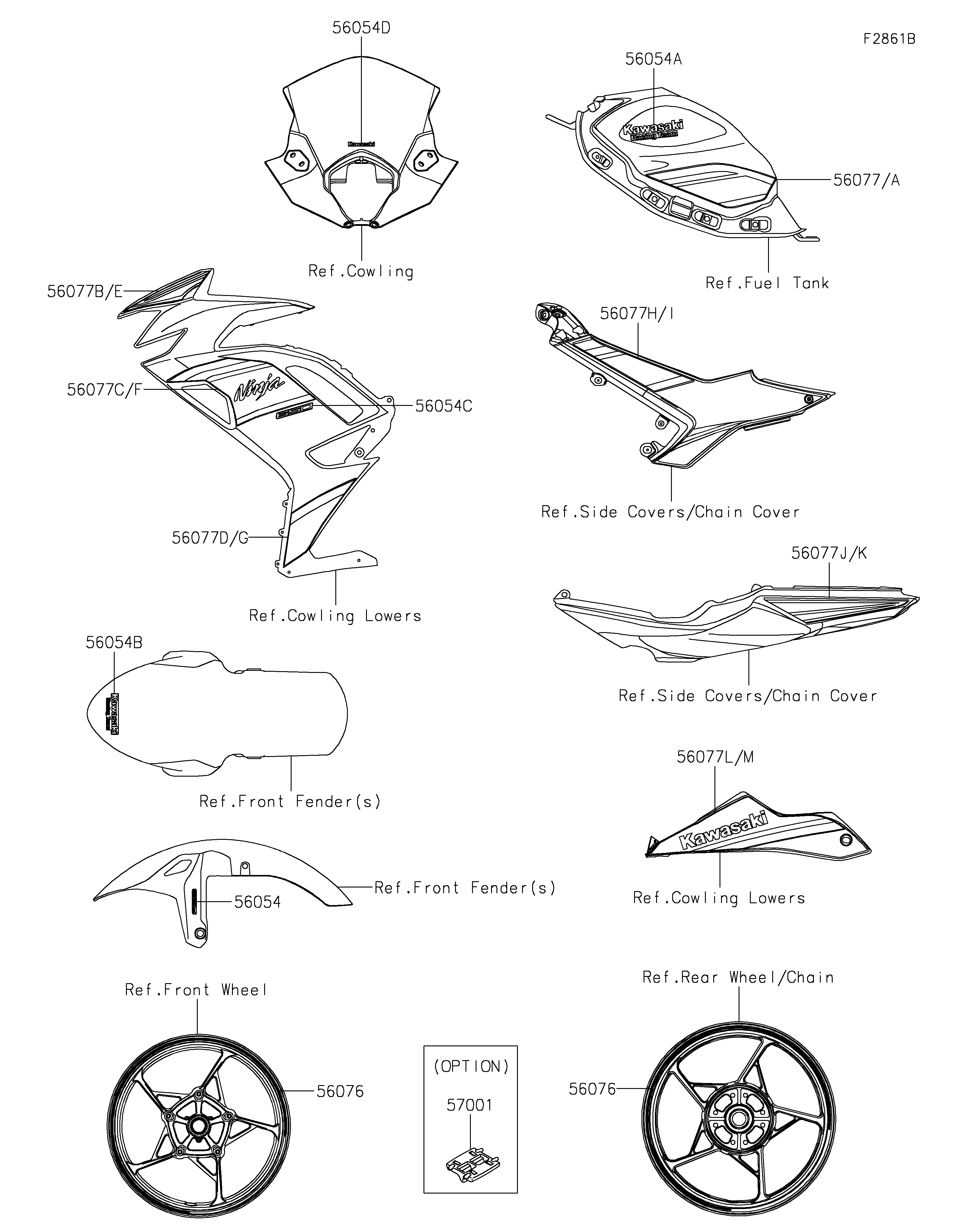 Decals(L.Green)(PSFAN/PSFAL) ภาพแยกชิ้นส่วน