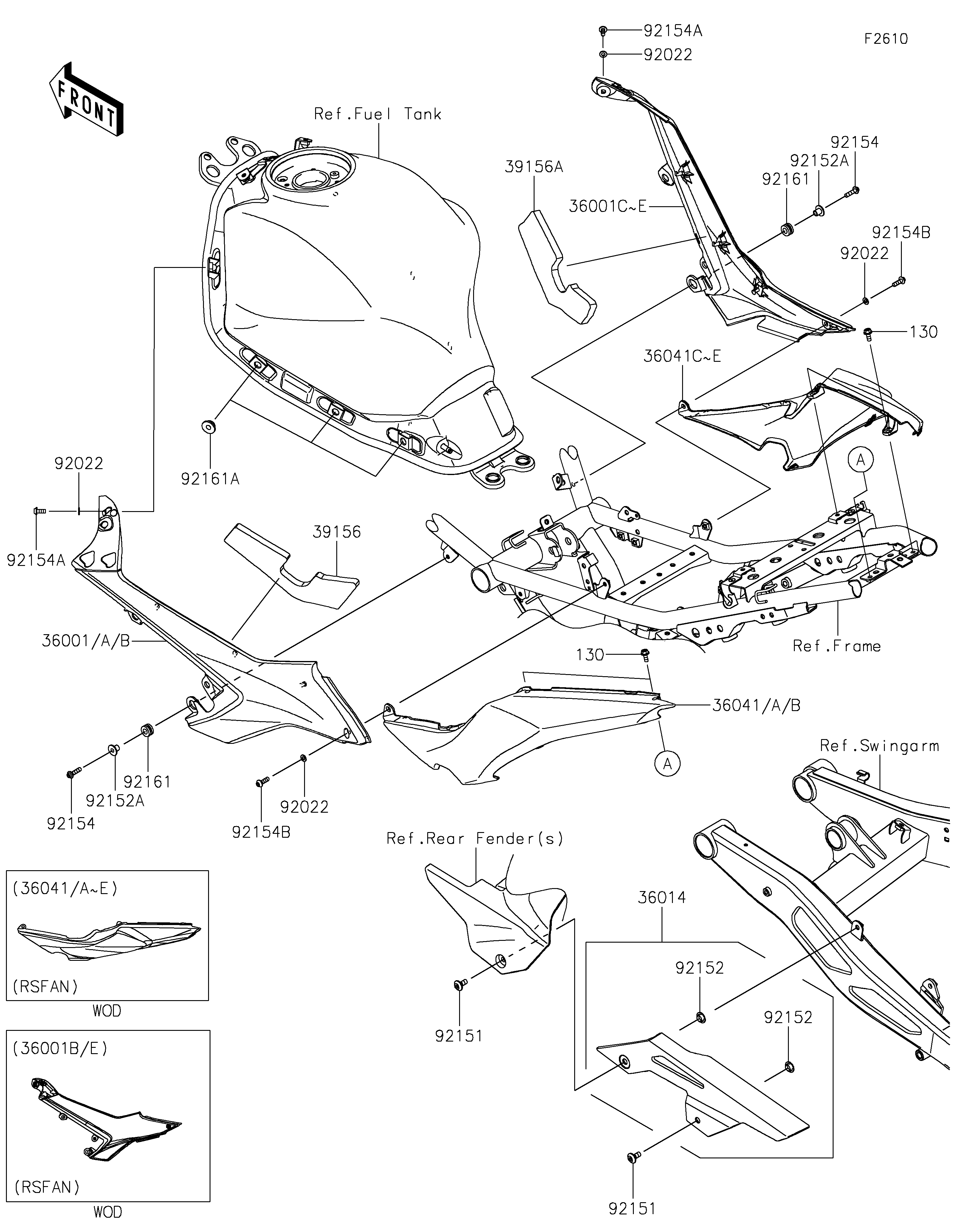 Side Covers/Chain Cover Despieces