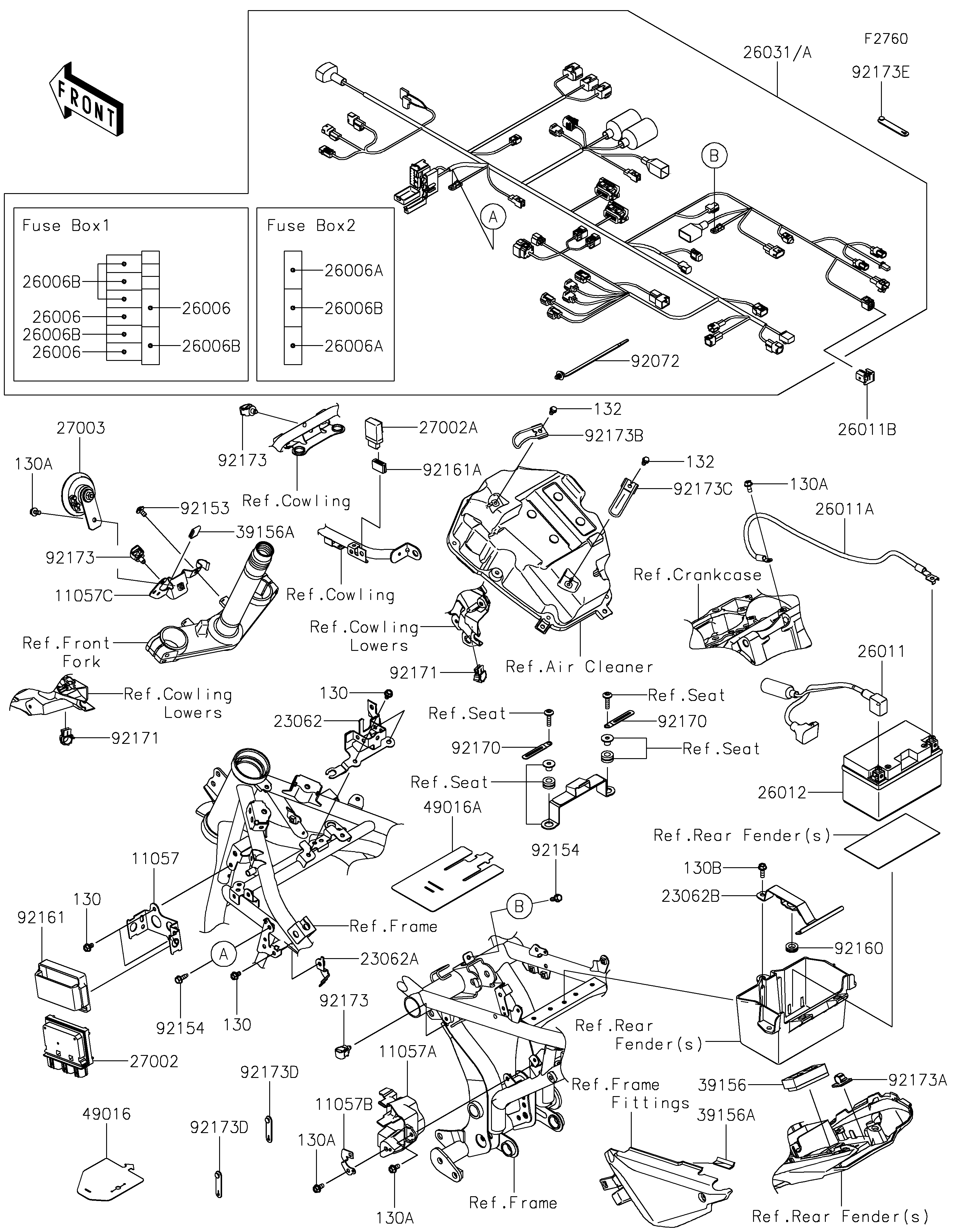 Chassis Electrical Equipment Despieces