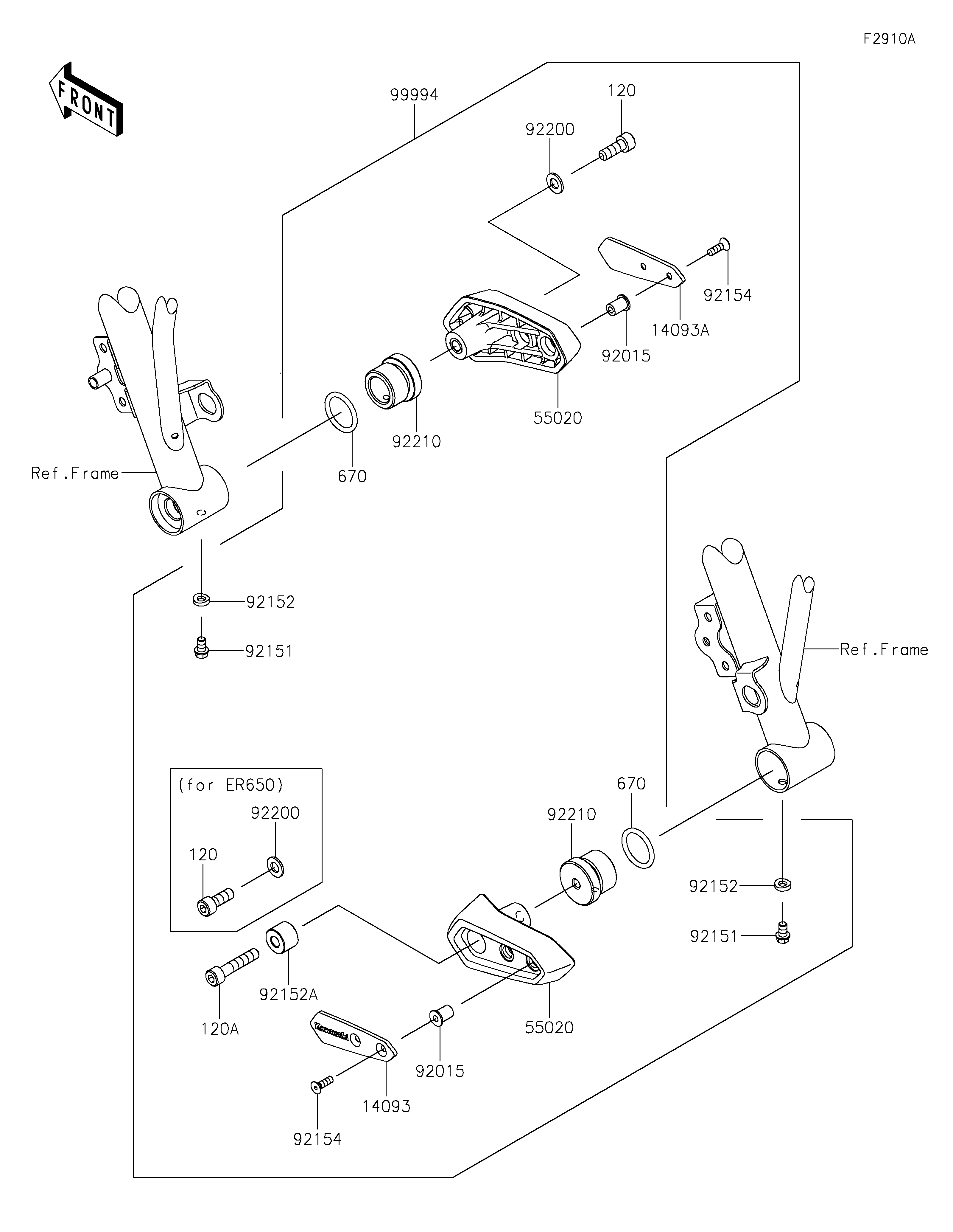 Accessory(Frame Slider) 爆炸图