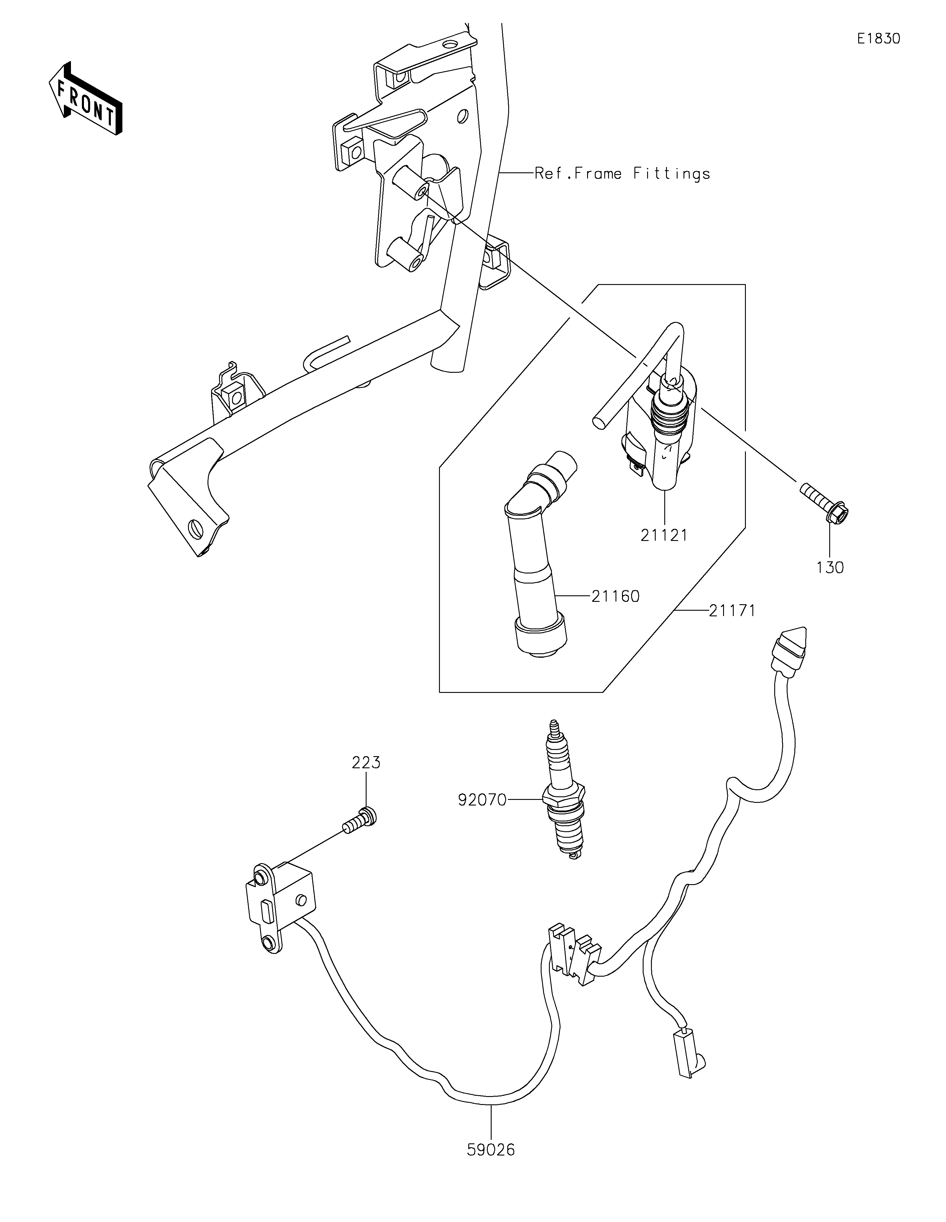 Ignition System Vistas explodidas