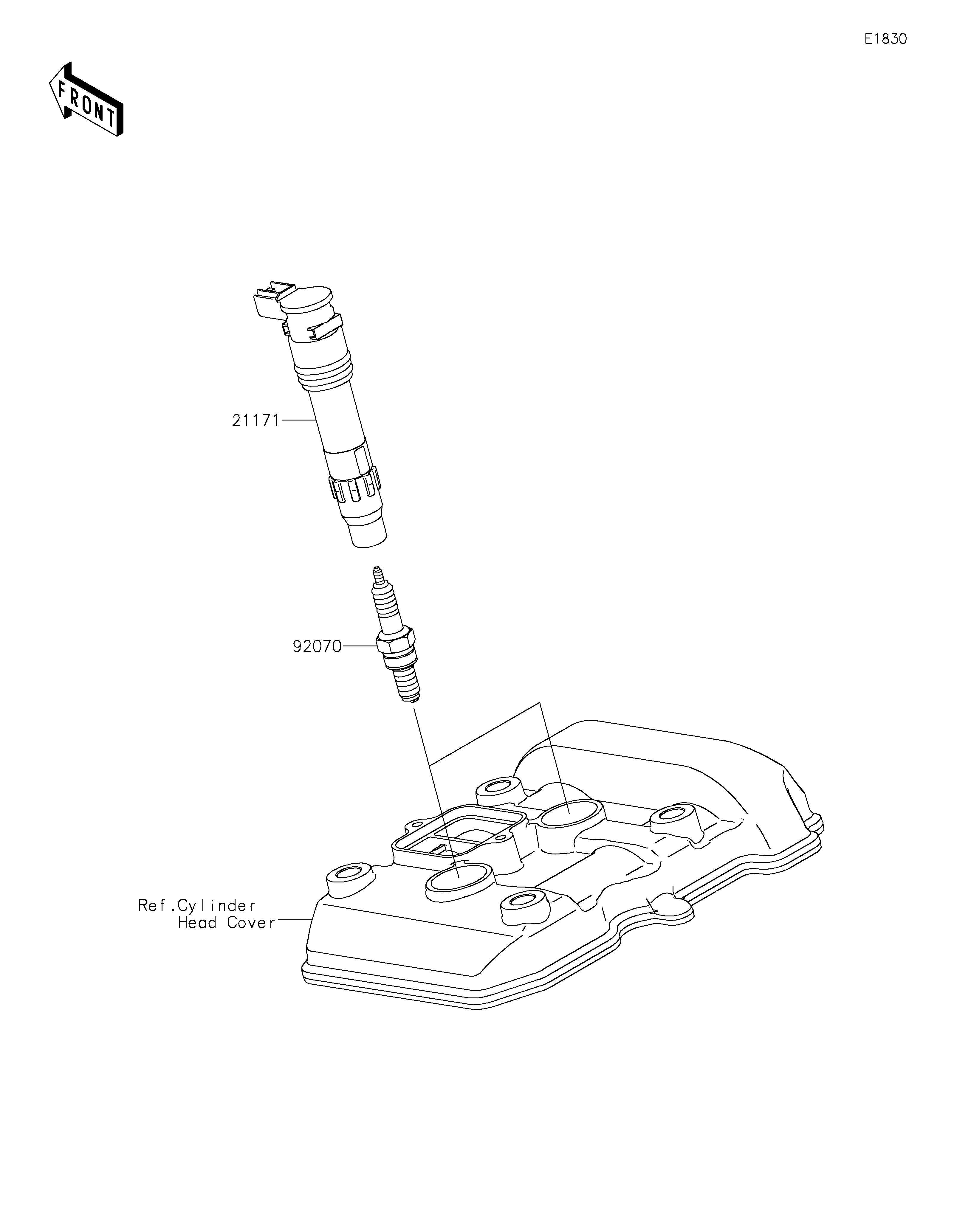Ignition System ภาพแยกชิ้นส่วน