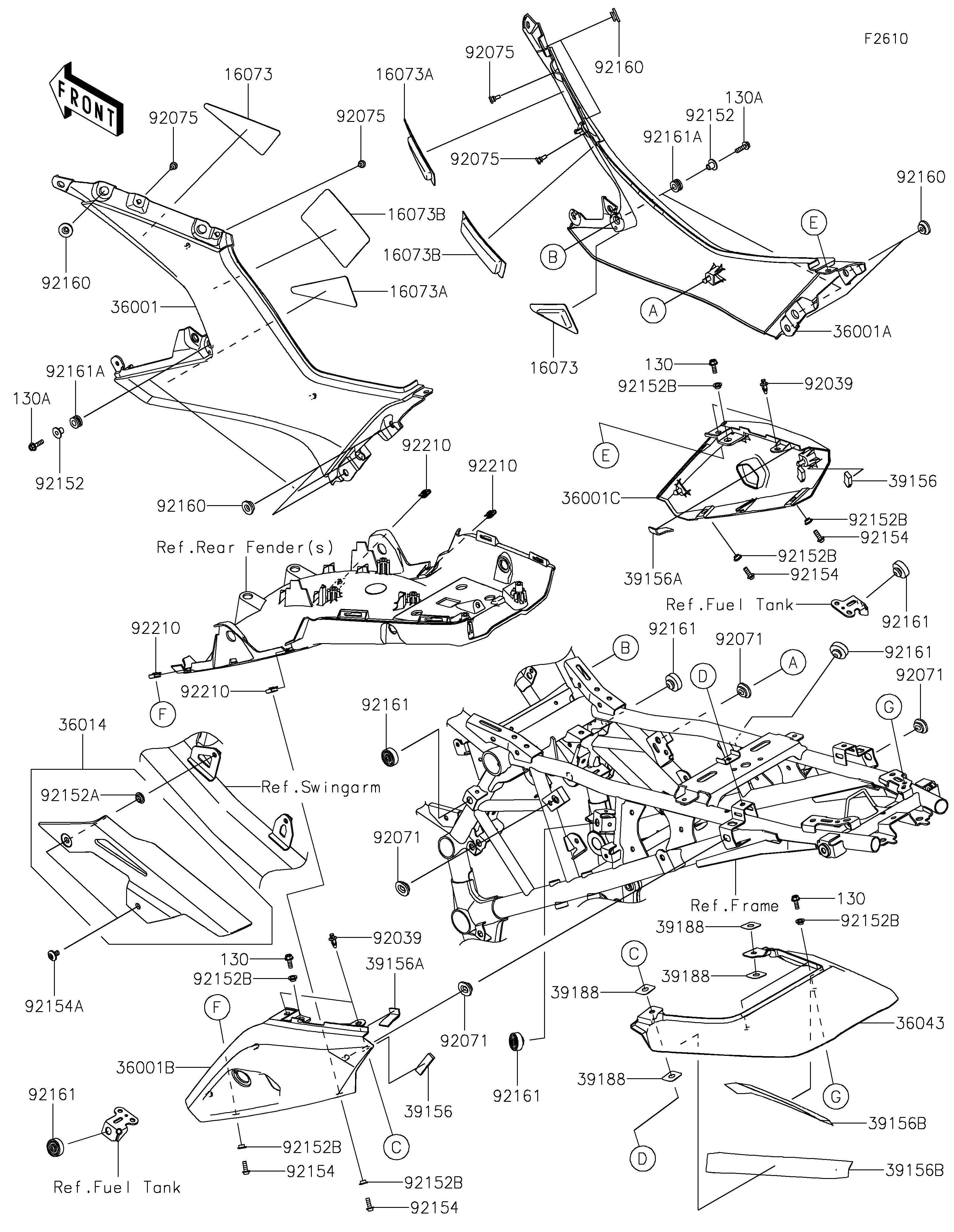 Side Covers/Chain Cover ภาพแยกชิ้นส่วน