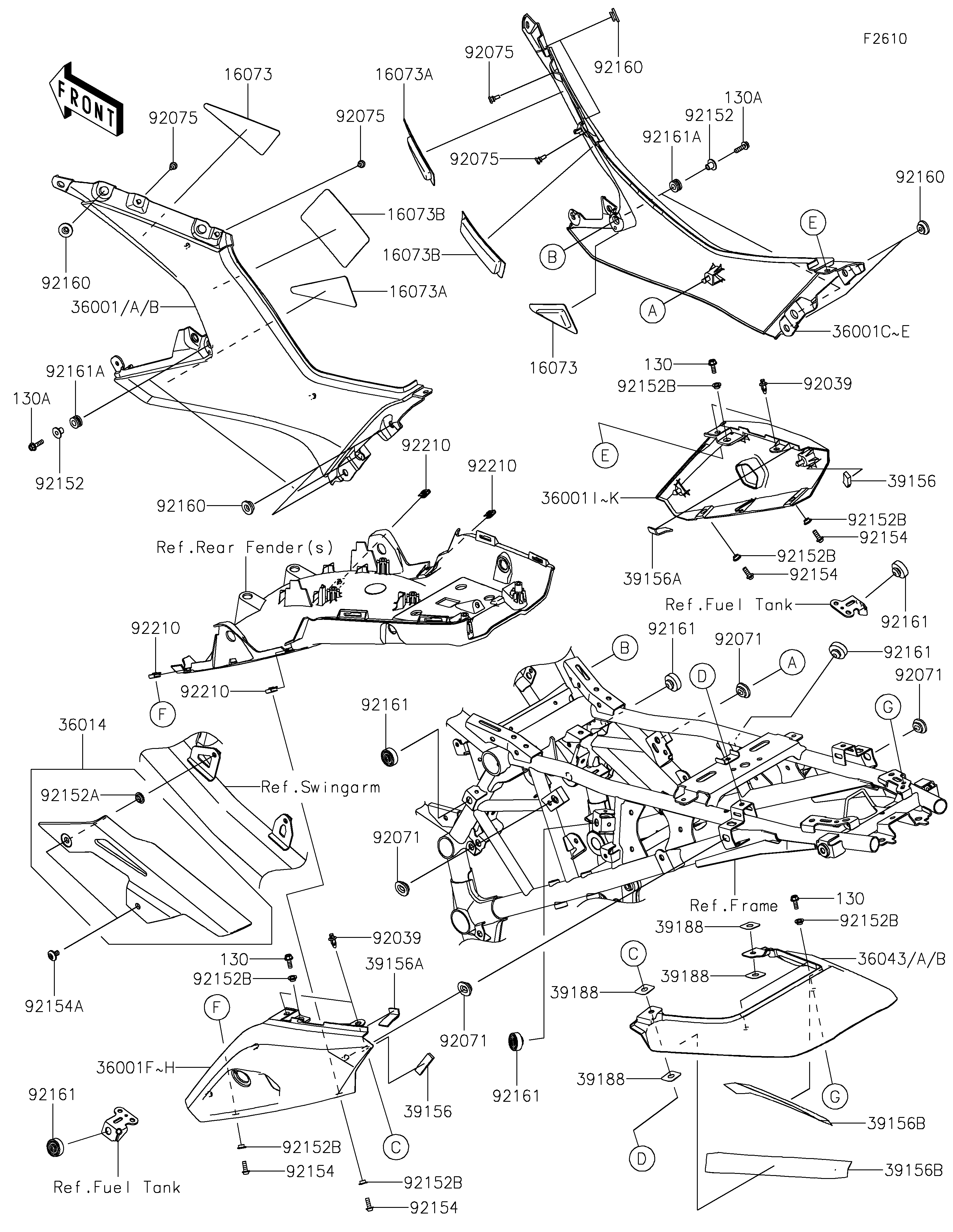 Side Covers/Chain Cover Despieces