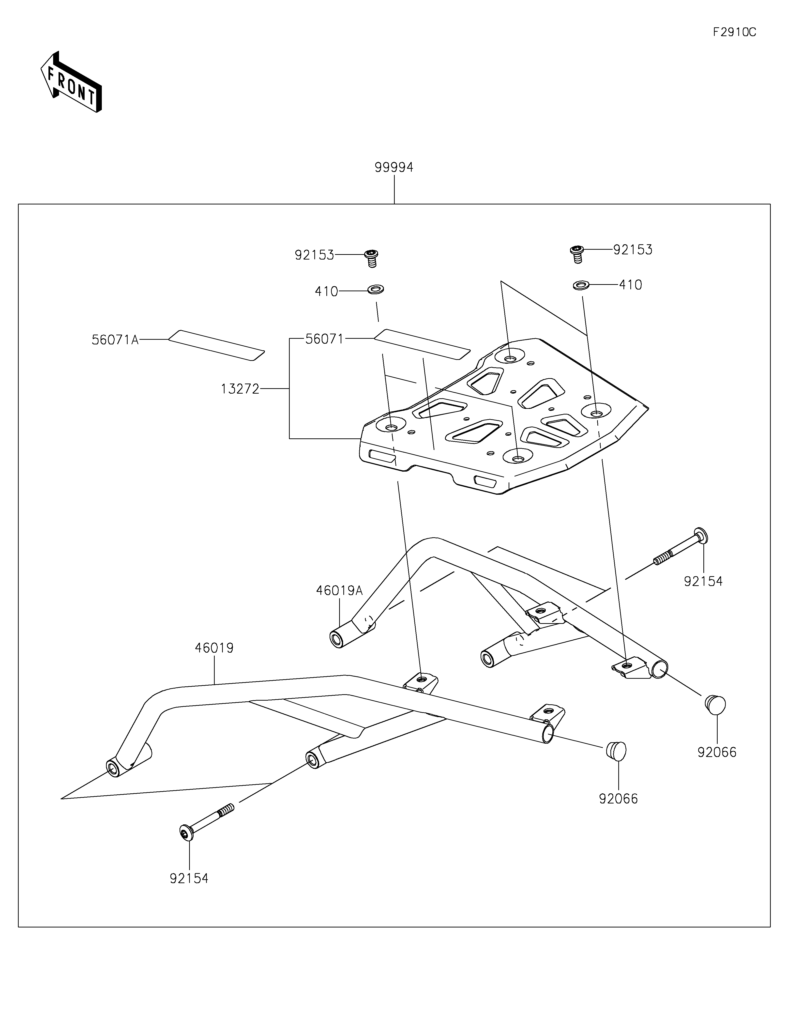 Accessory(Carrier) Exploded diagrams