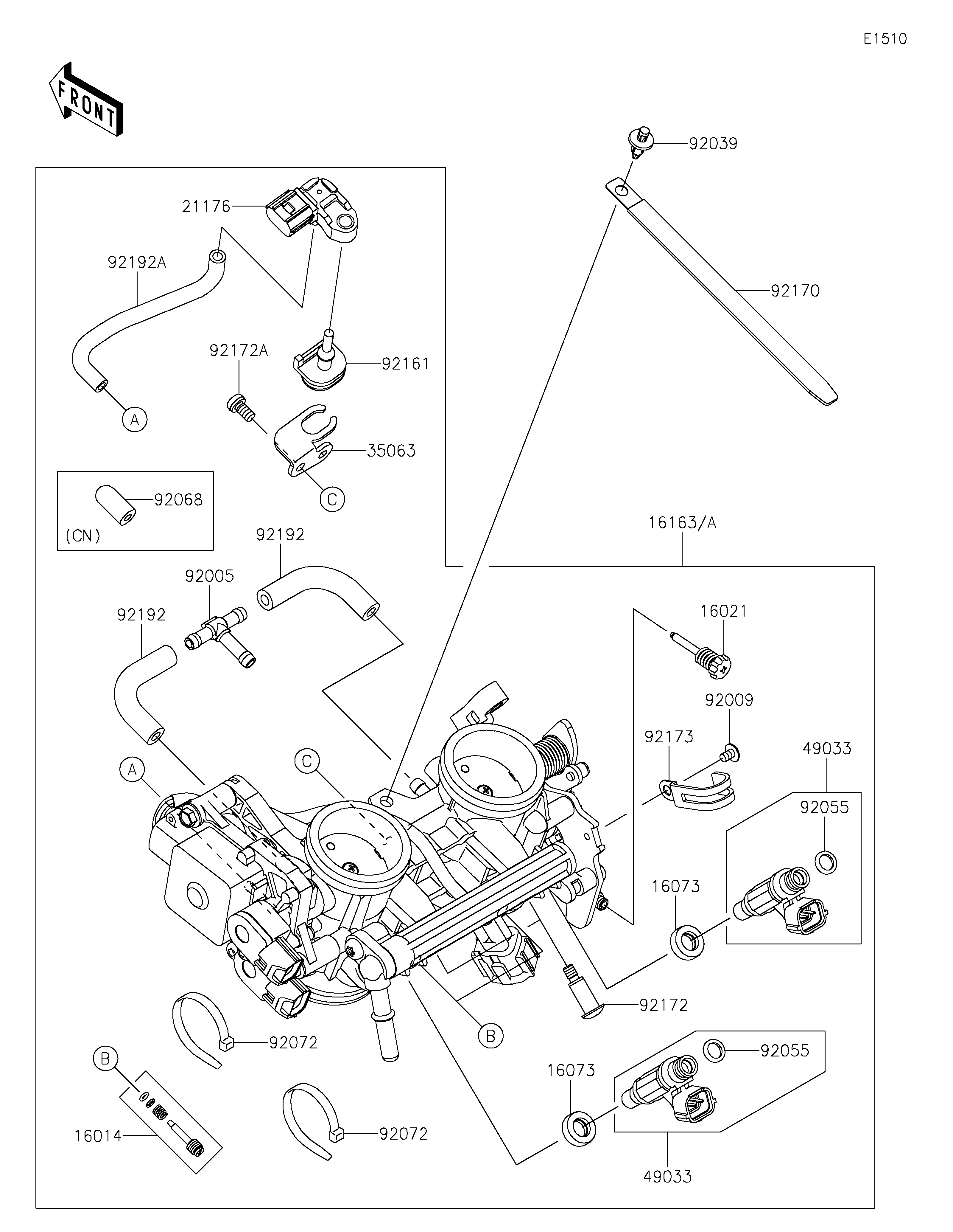 Throttle Despieces