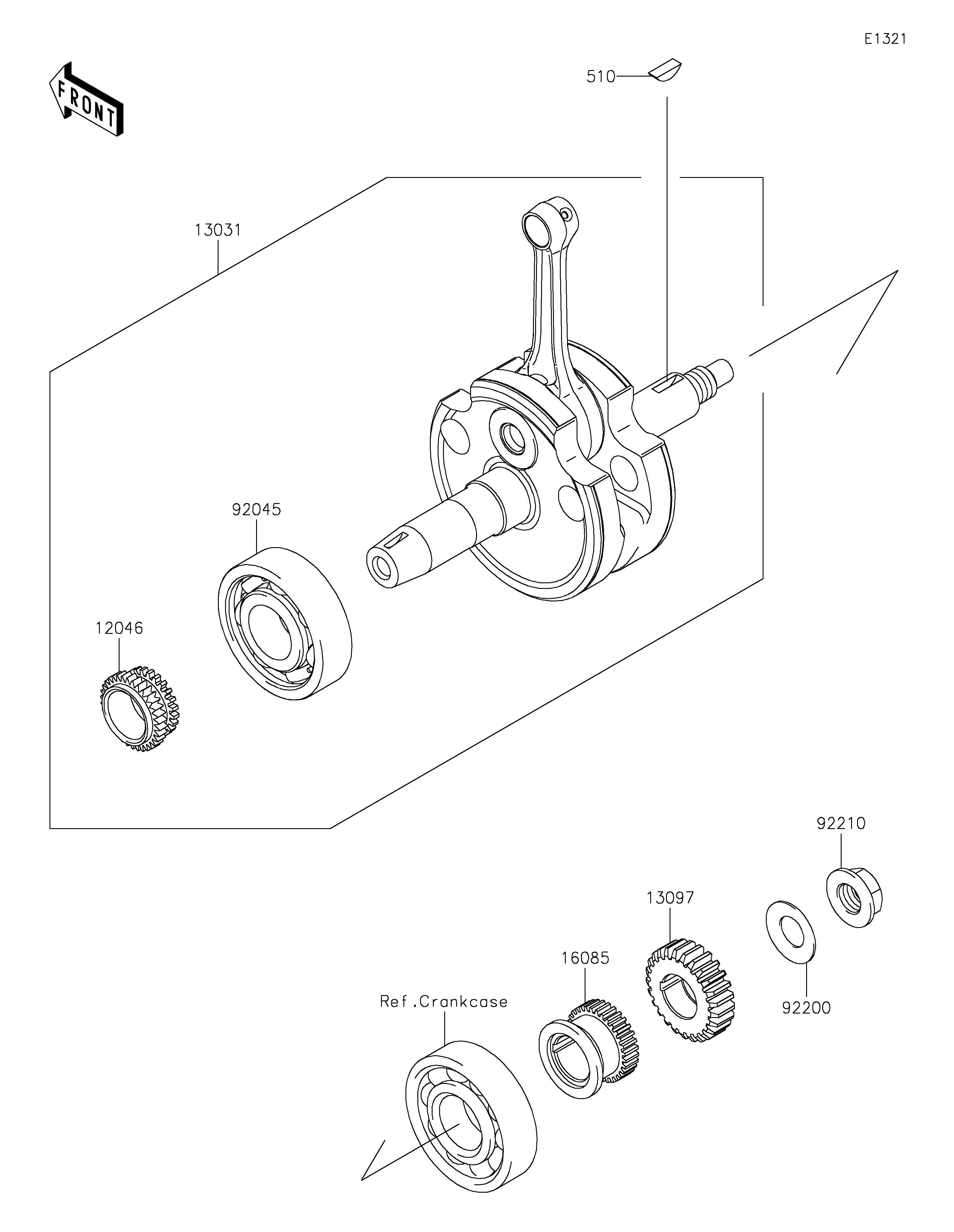 Crankshaft Despieces