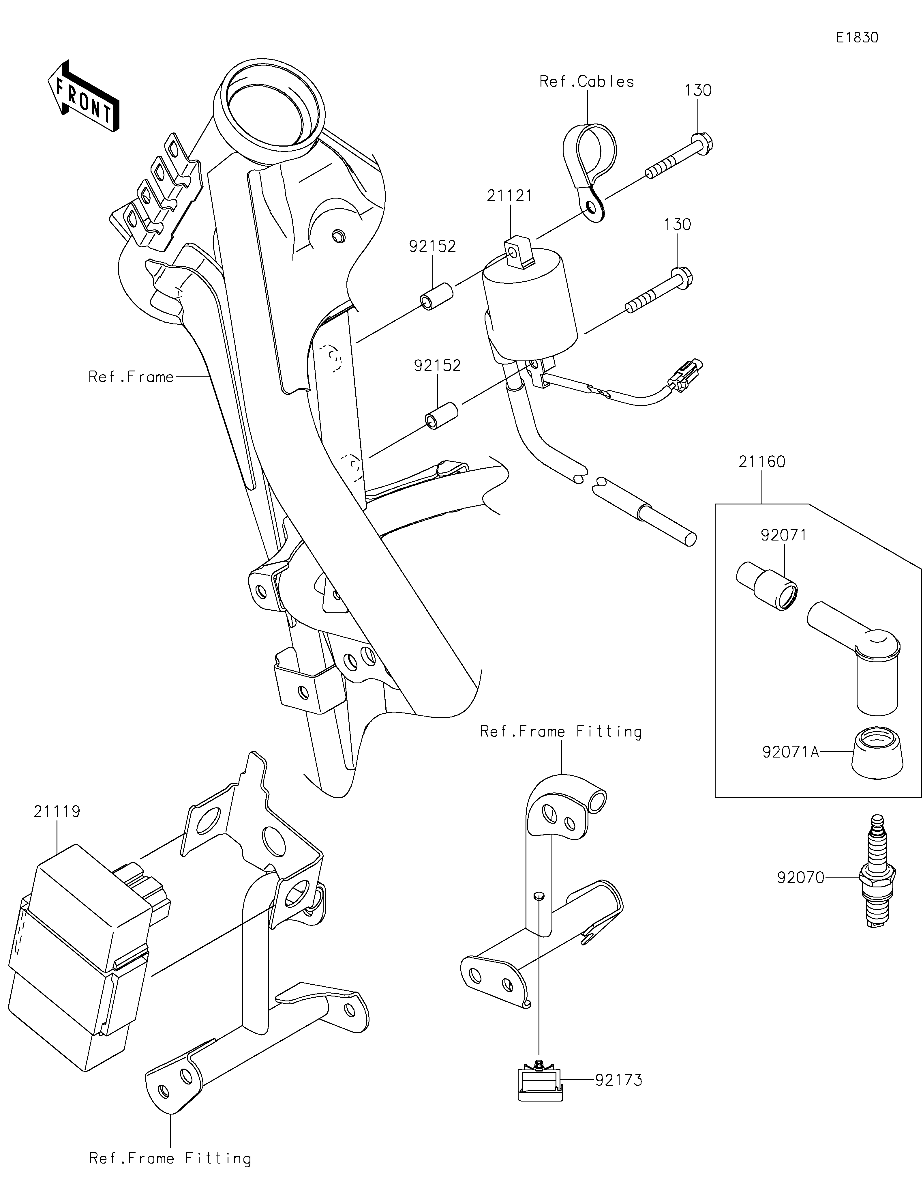 Ignition System Exploded diagrams