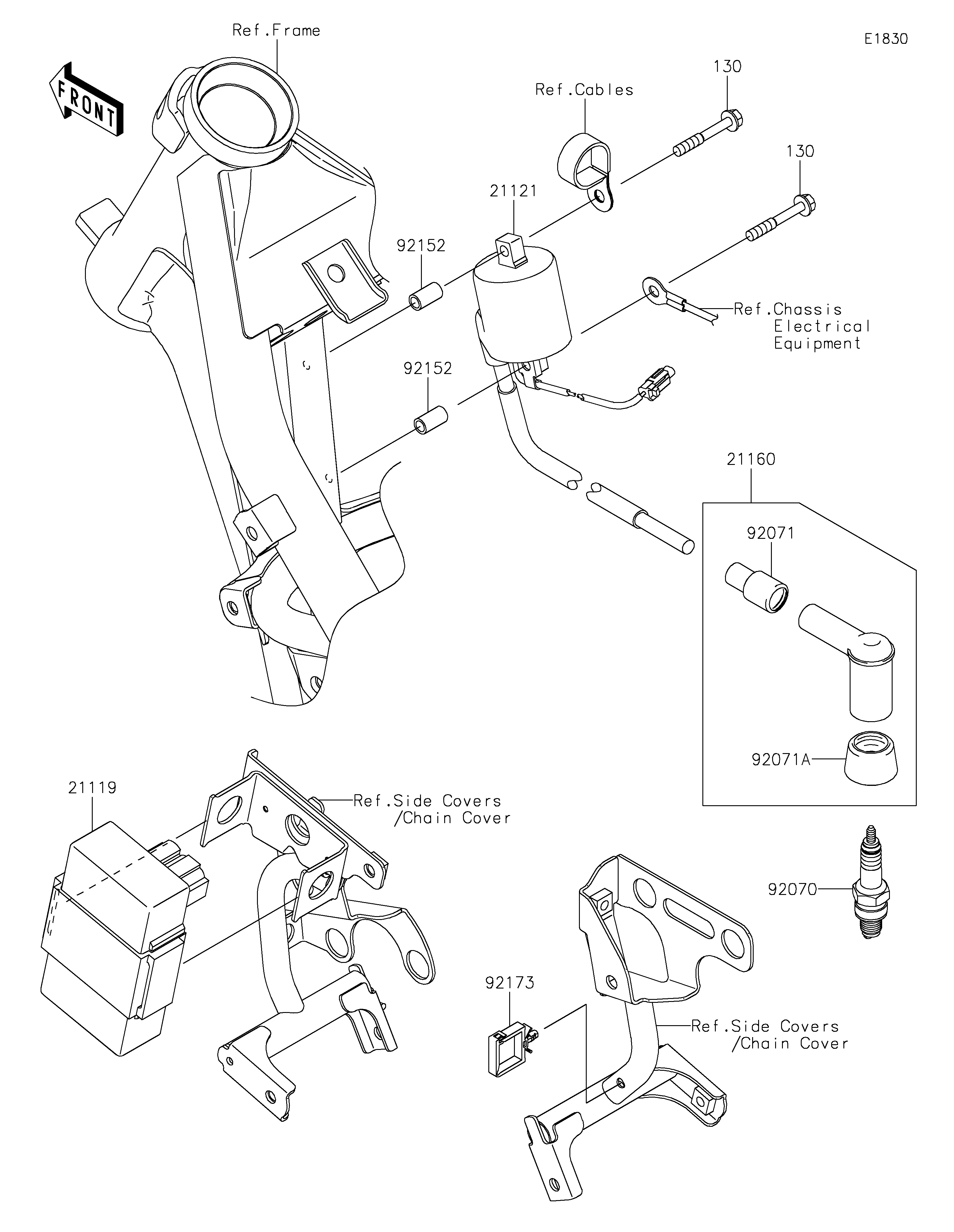 Ignition System ภาพแยกชิ้นส่วน