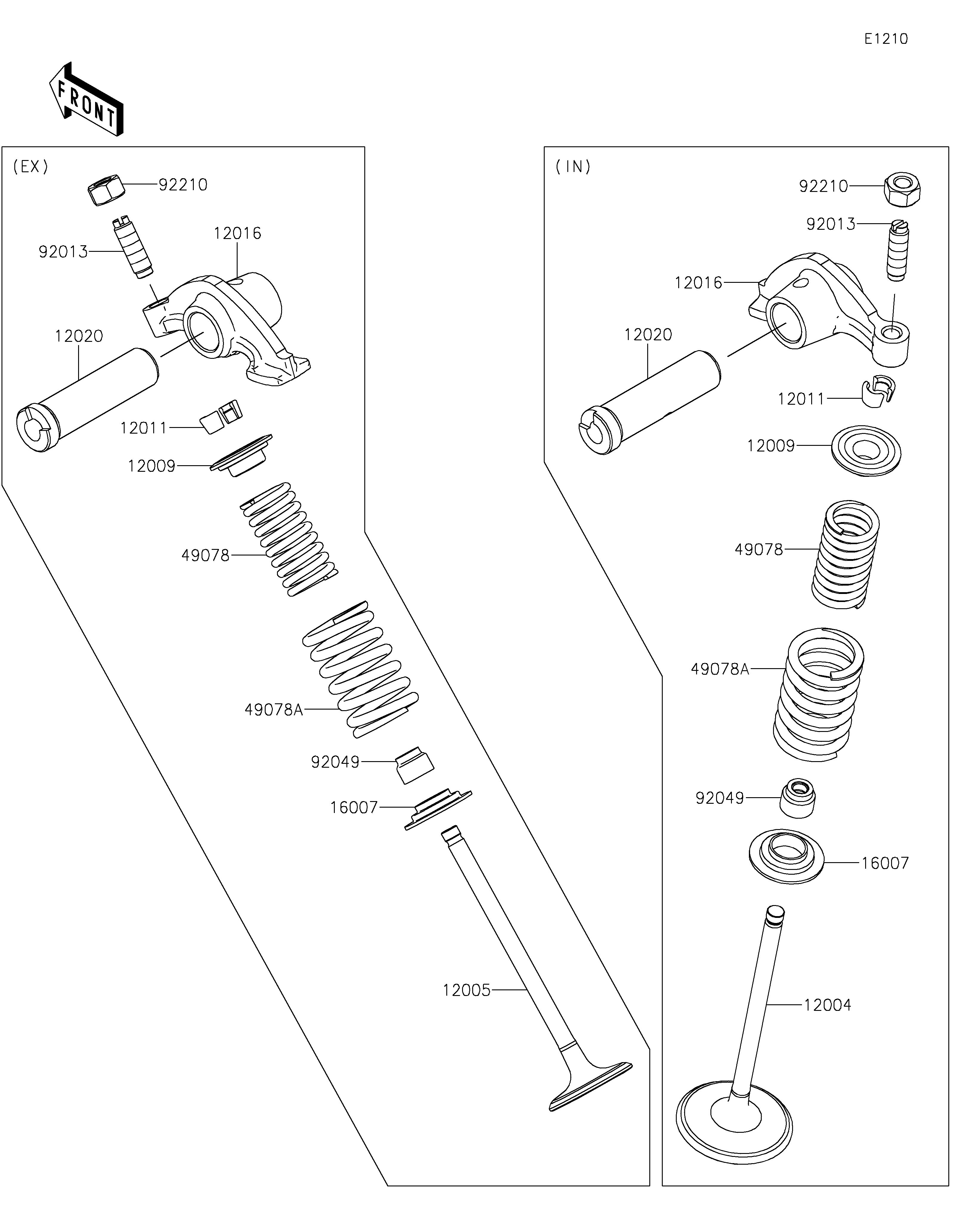 Valve(s) ภาพแยกชิ้นส่วน