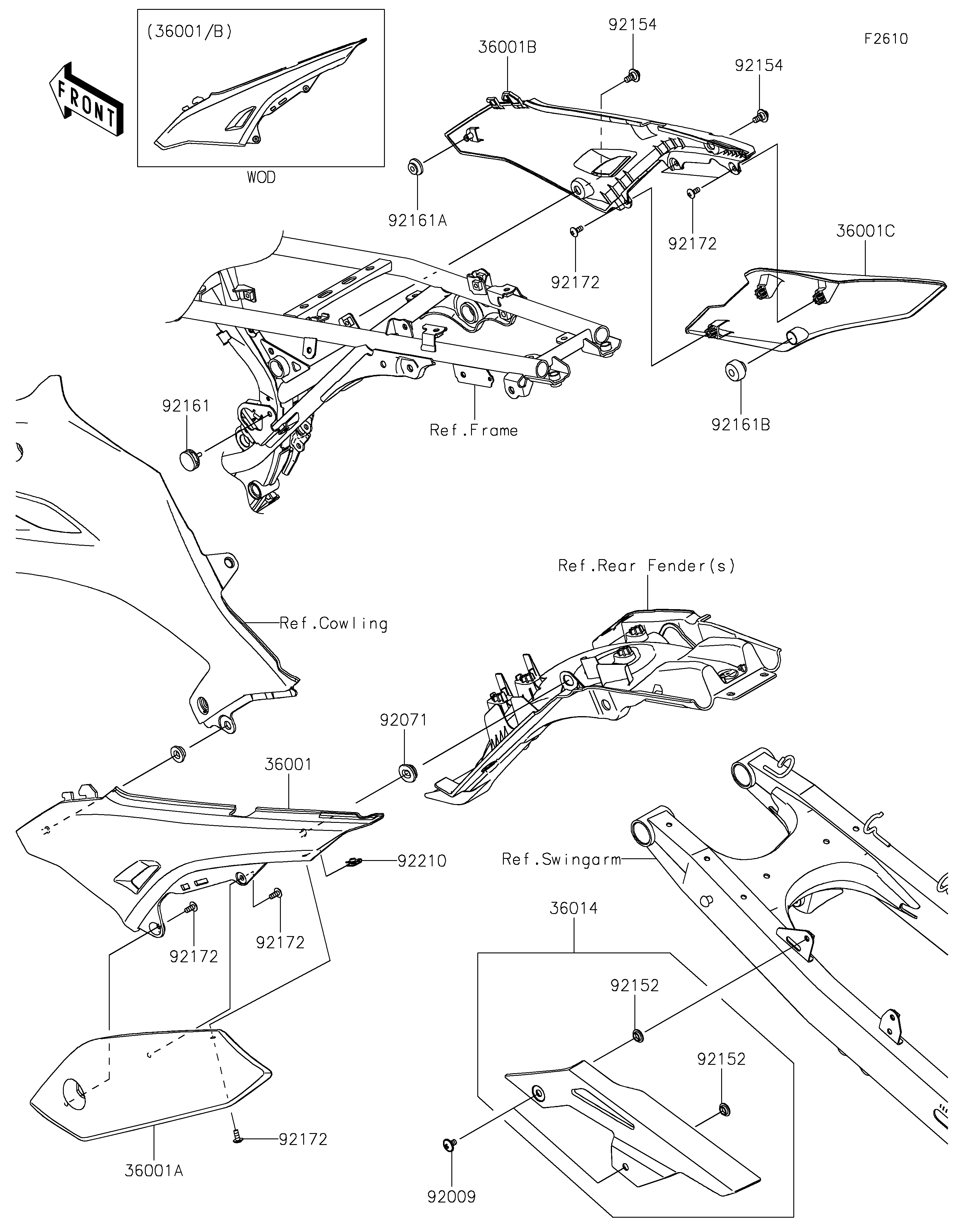 Side Covers/Chain Cover ภาพแยกชิ้นส่วน