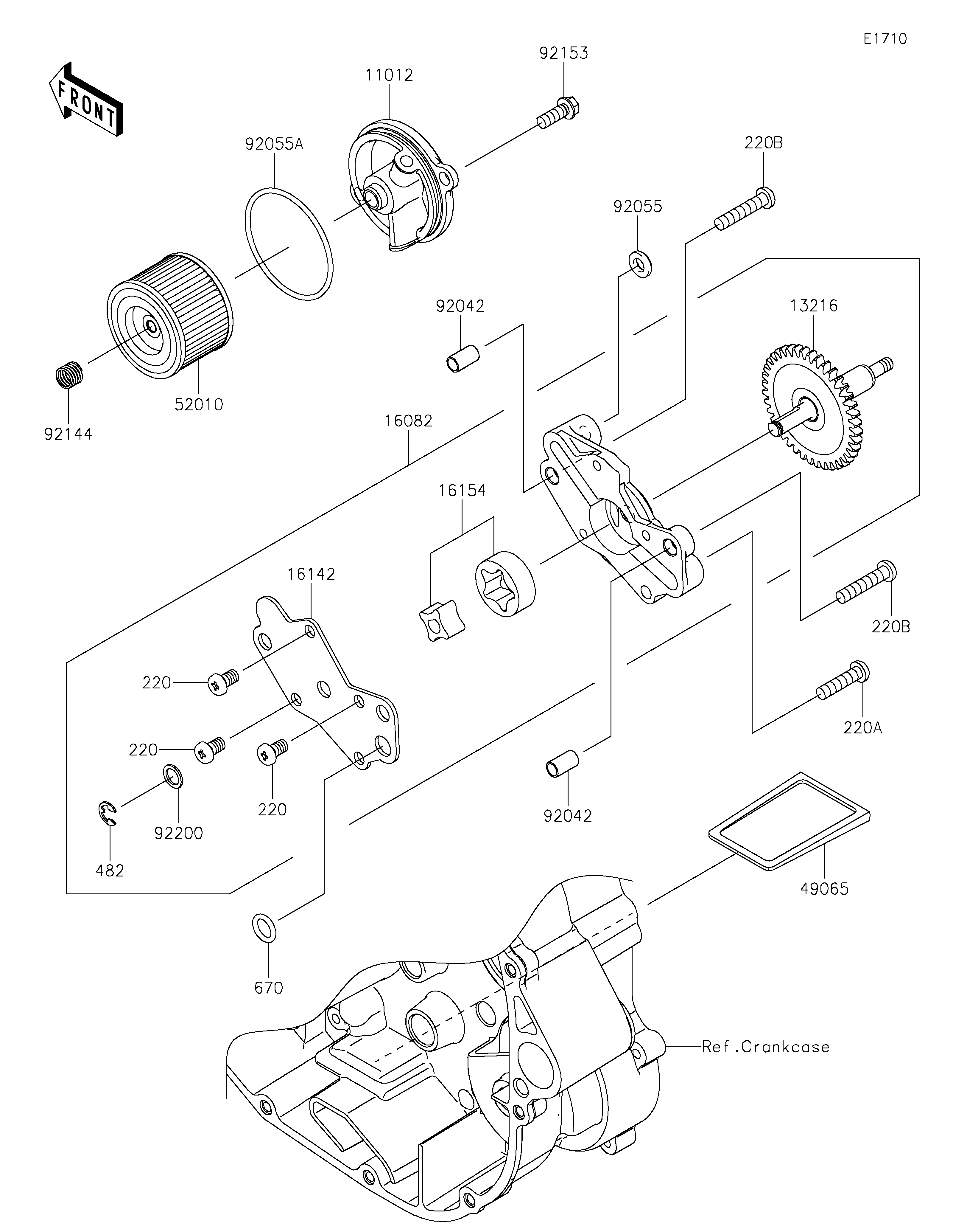 Oil Pump 爆炸图