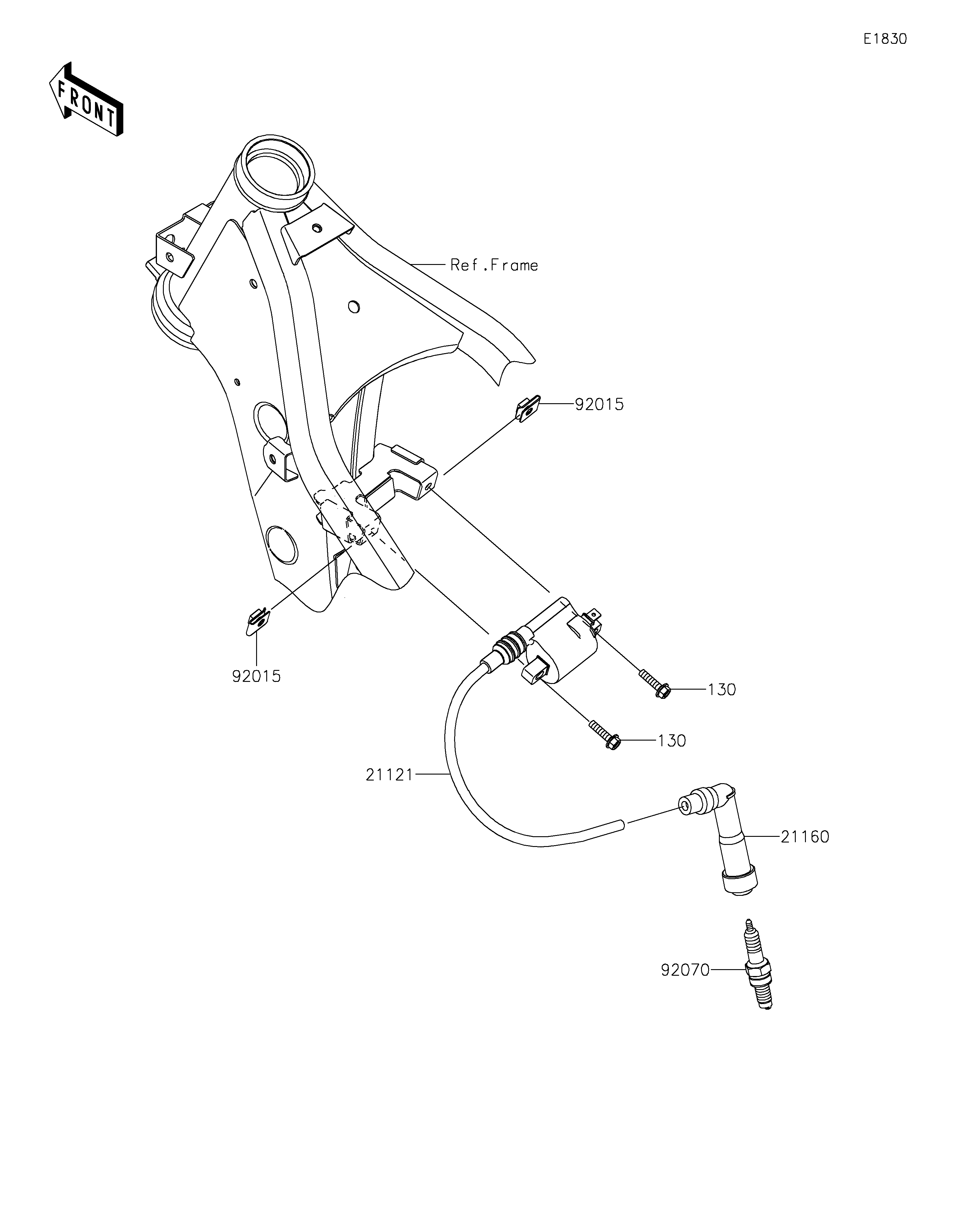 Ignition System Exploded diagrams