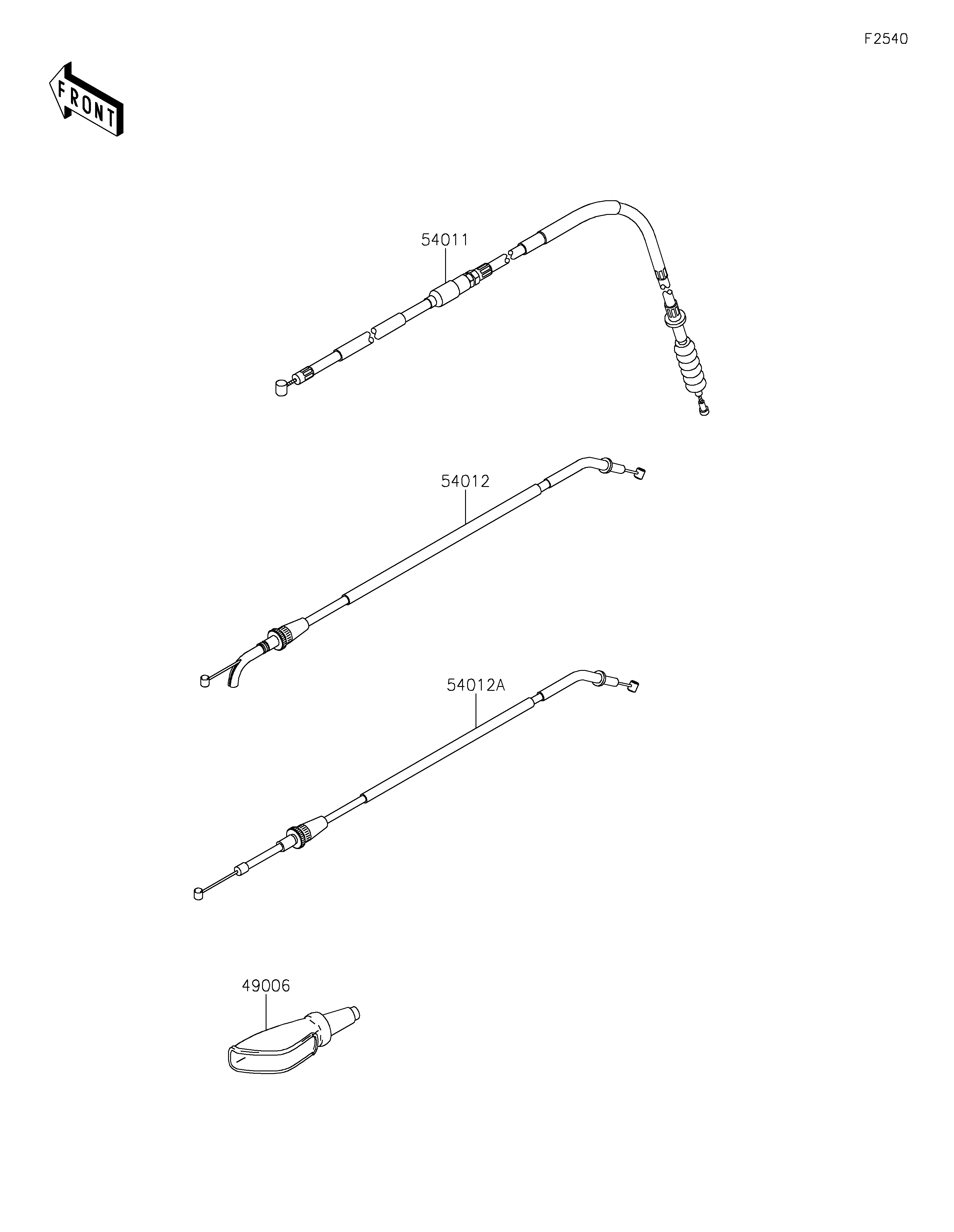 Cables ภาพแยกชิ้นส่วน