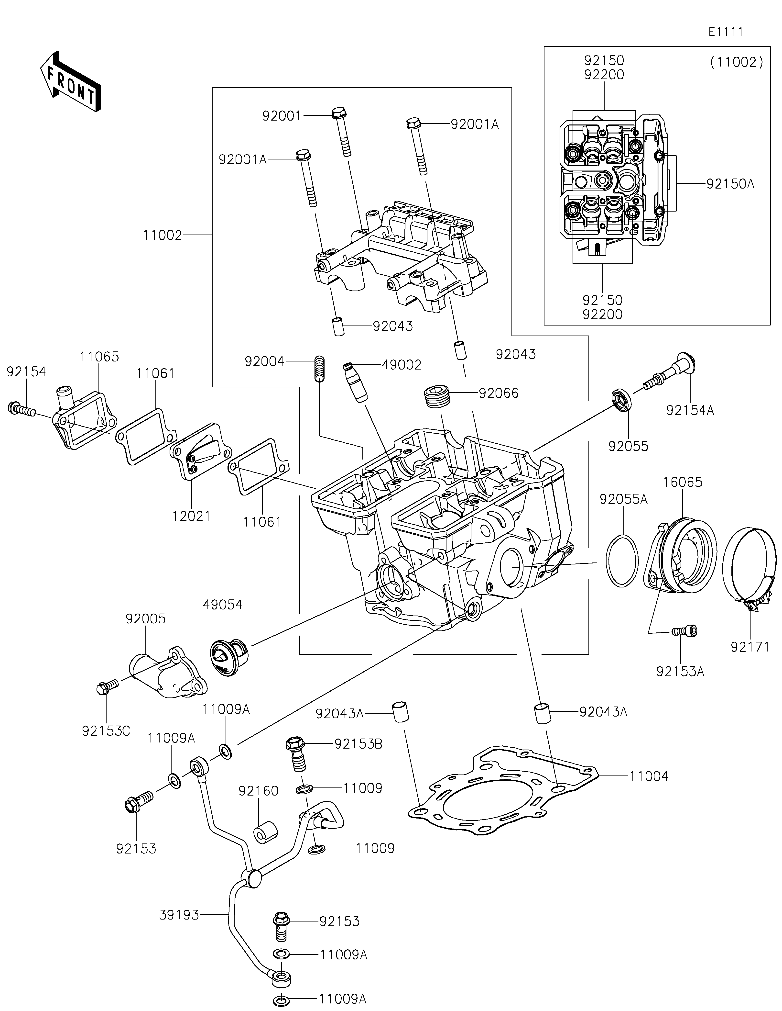 Cylinder Head Exploded diagrams