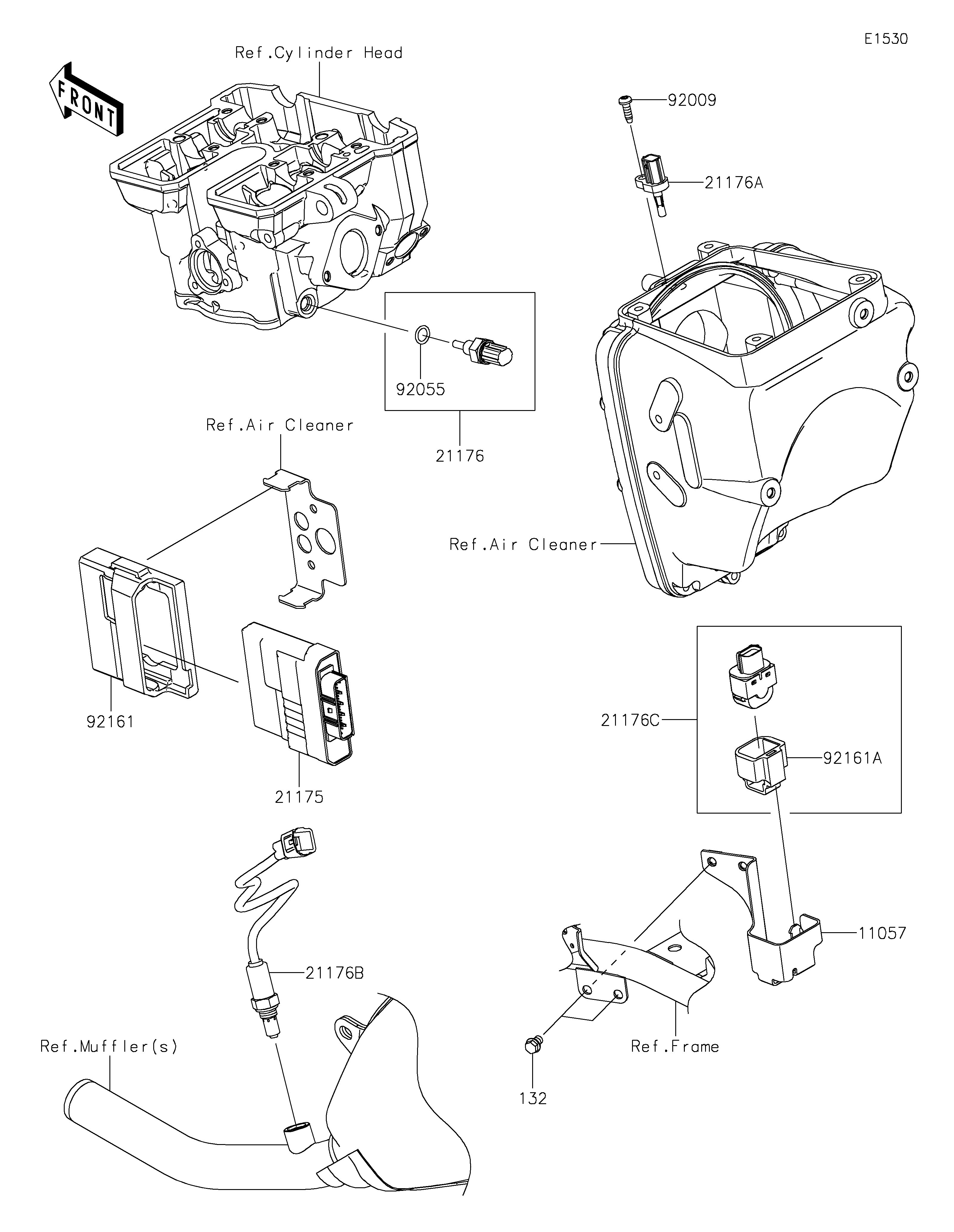 Fuel Injection Sơ đồ tách chi tiết