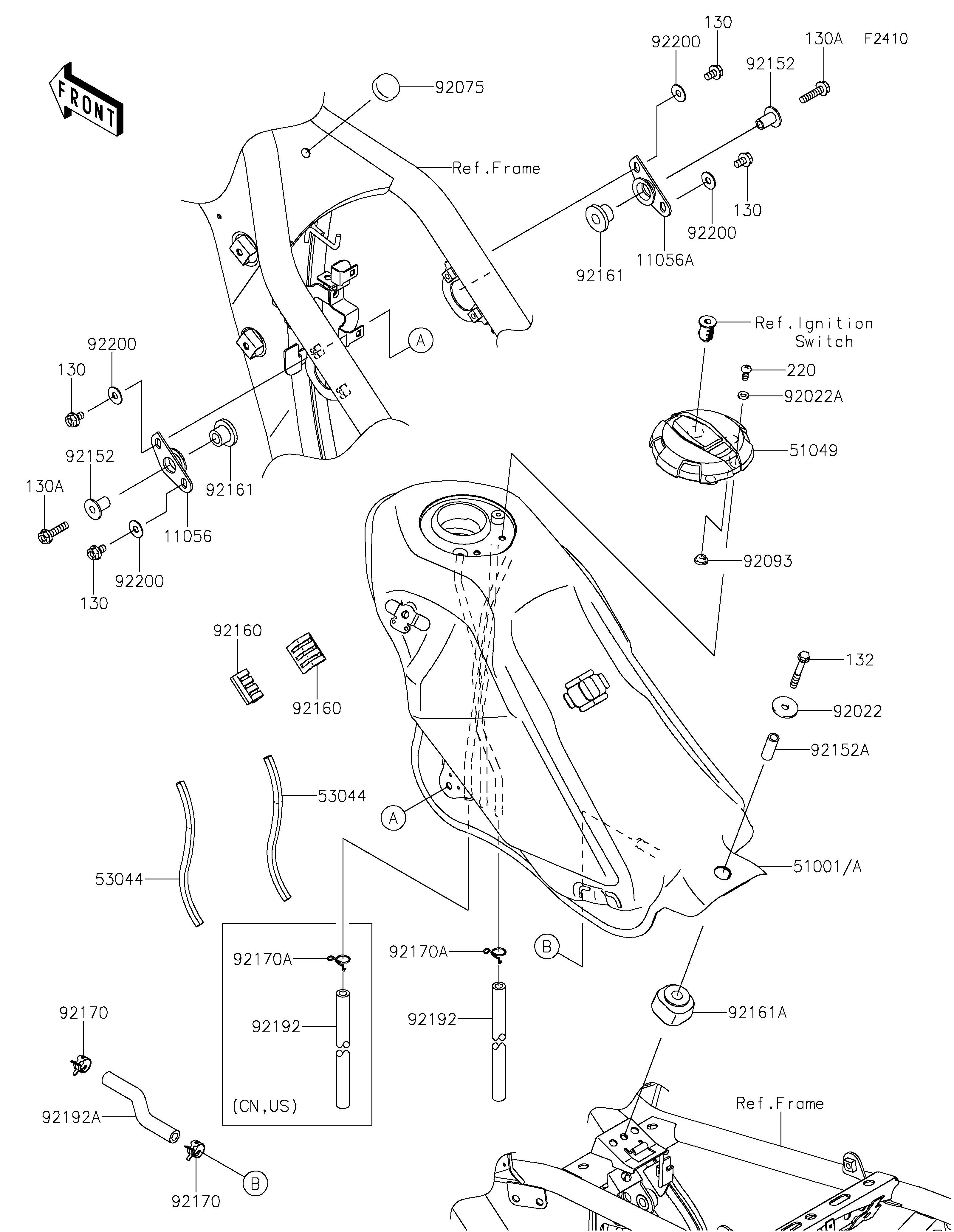 Fuel Tank Despieces