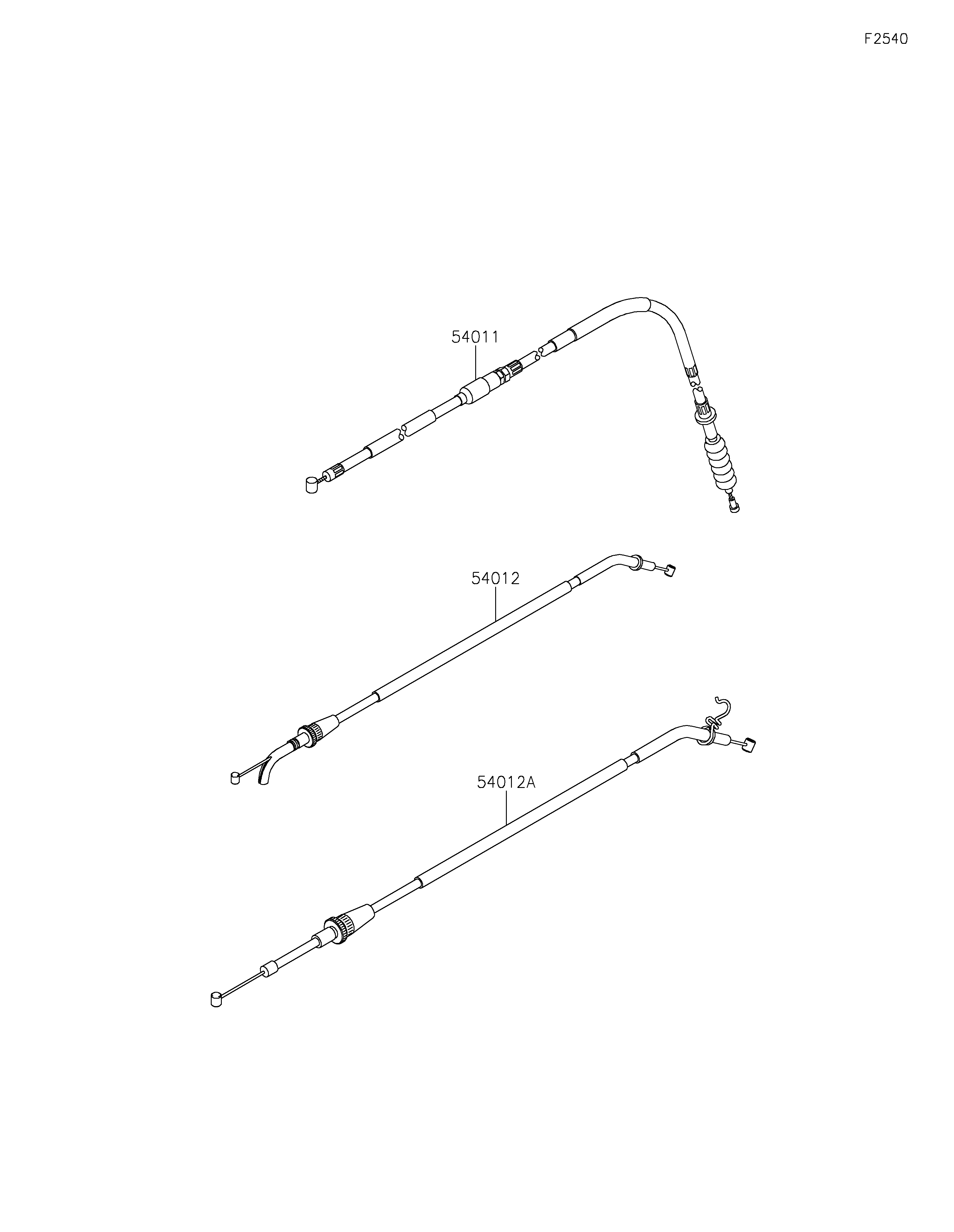 Cables ภาพแยกชิ้นส่วน