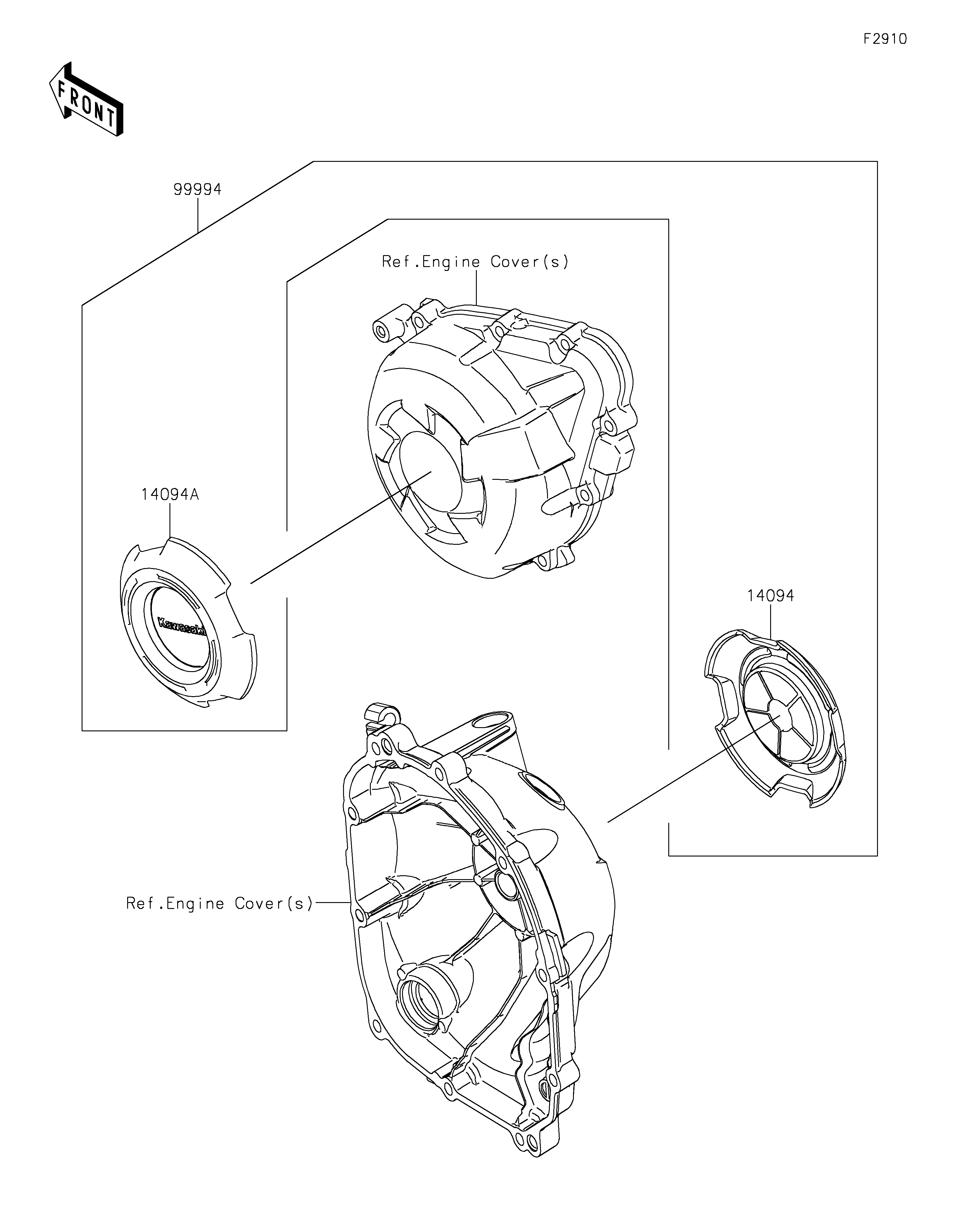 Accessory(Crankcase Ring) ภาพแยกชิ้นส่วน